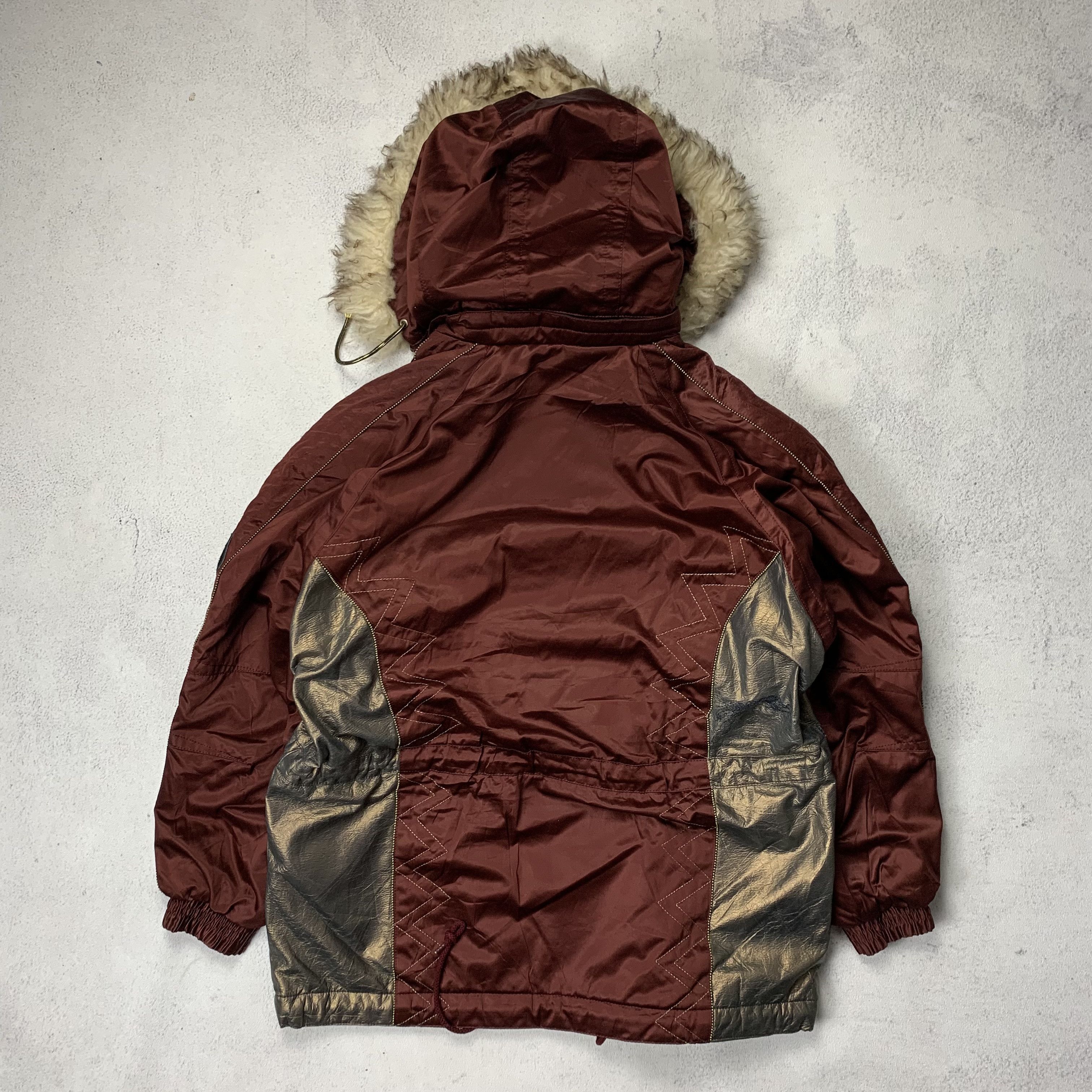 Vintage Vintage Yamaha Gipsy Jacket Fur Hoodie Size M / US 6-8 / IT 42-44 - 7 Thumbnail