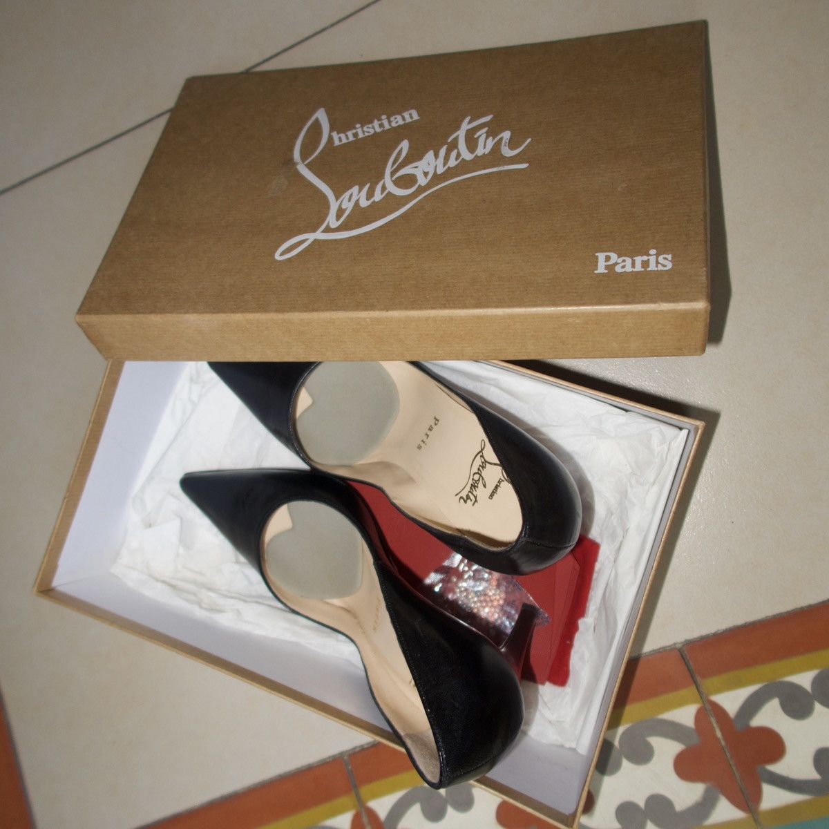Christian Louboutin Christian Louboutin New Decoltissimo 85 Kid Pumps Size US 4.5 / IT 34.5 - 4 Thumbnail