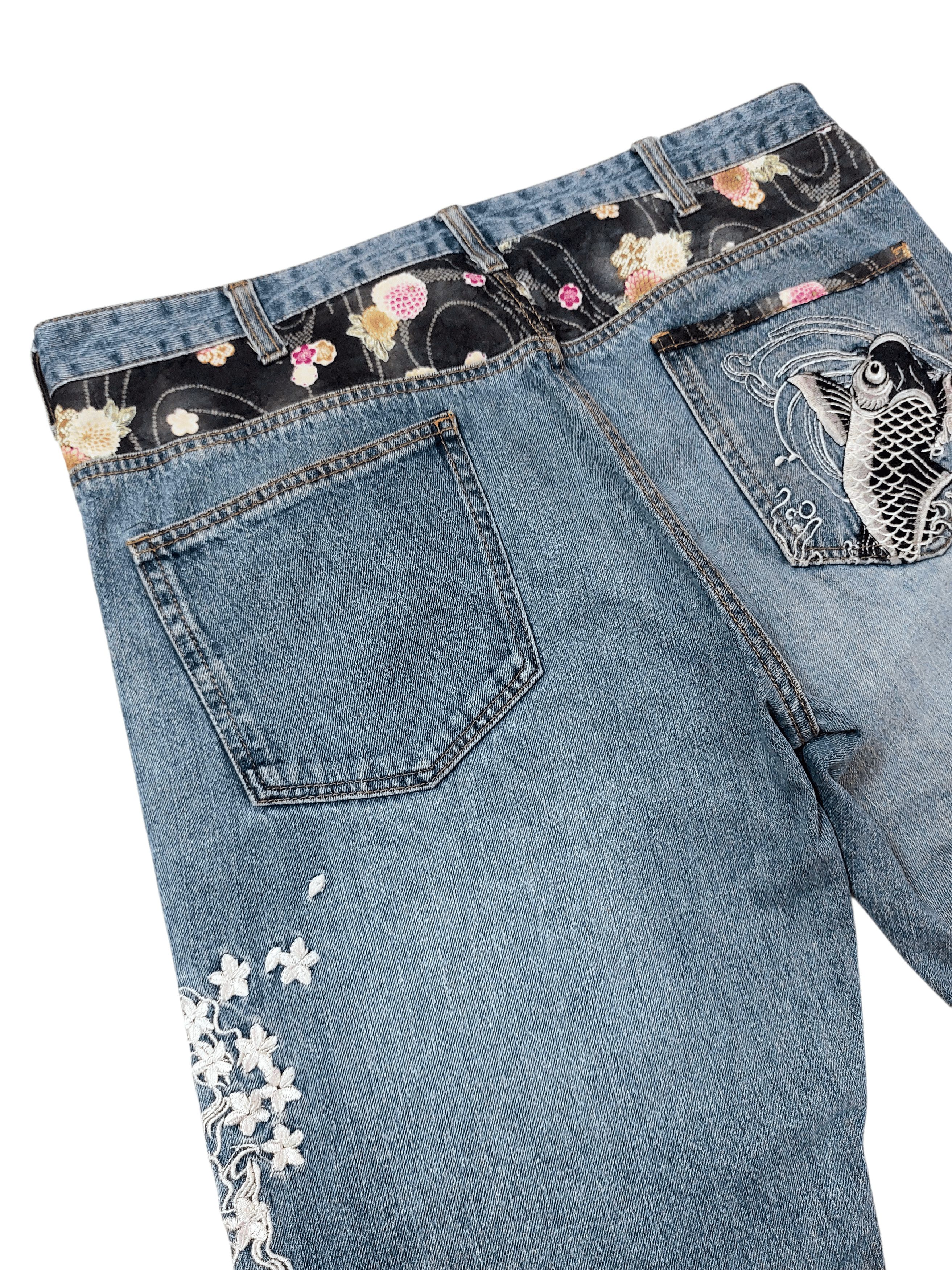 Karakuri Tamashi Style Dominate Sukajan Koi Fish Embroidered