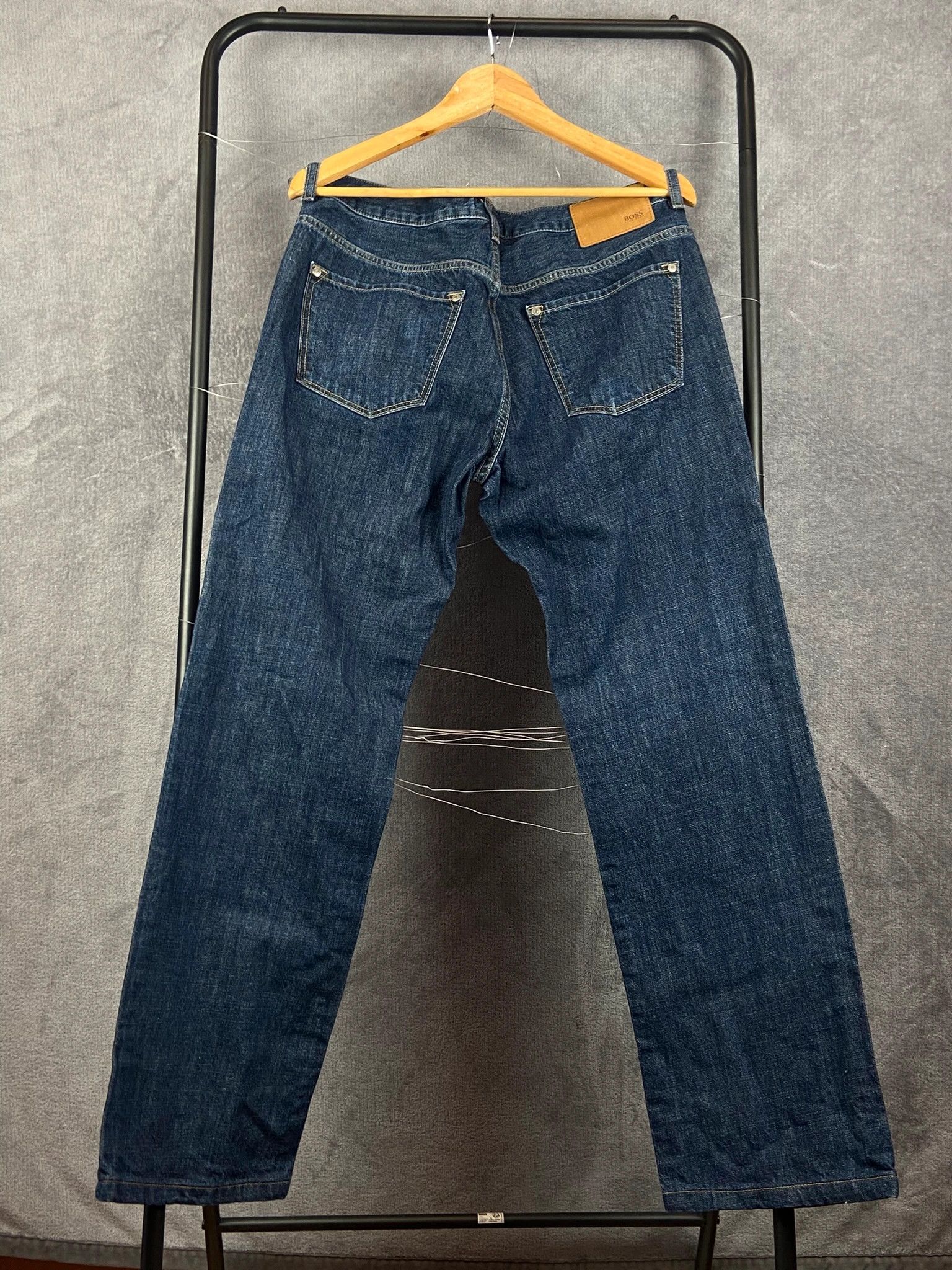 Wrangler Wrangler Blue Denim Jeans M Straight Fit USA Style Size US 34 / EU 50 - 4 Thumbnail