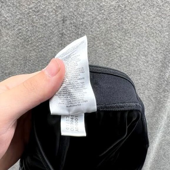 Adidas Vintage adidas Pants Women Large Black Athletic Elastic Waist Trefoil Crop Gym Size 36" / US 14 / IT 50 - 2 Thumbnail