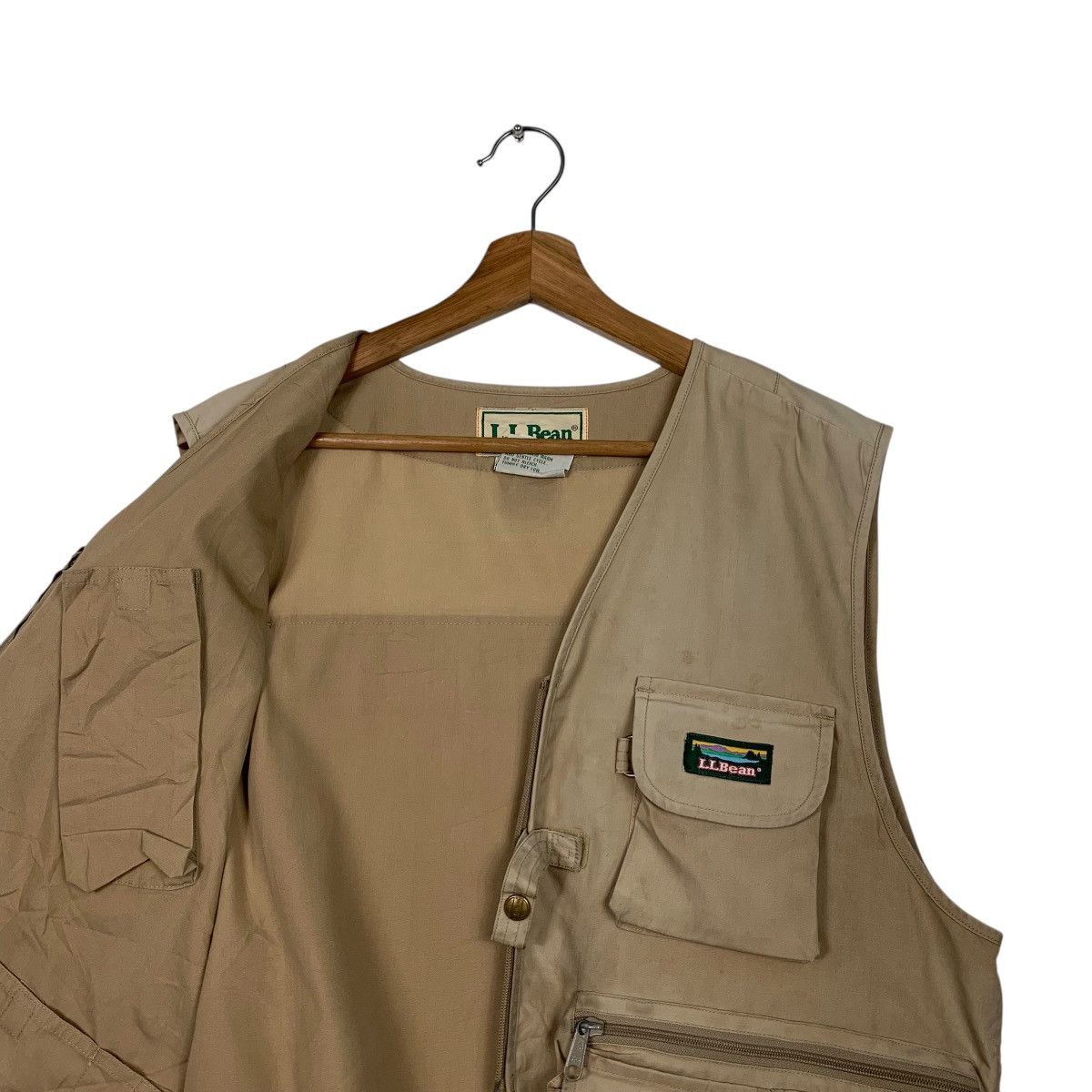 L.L. Bean L.L.BEAN Multipocket Utility Outdoor Vest #1641-C73 Size US M / EU 48-50 / 2 - 8 Thumbnail