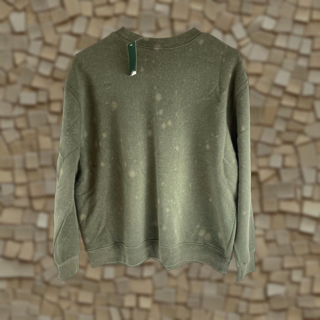 Vintage Wild Fable Sweater Women's XL Green Long Sleeve Round Neck NWT Bleach Spots Size XL / US 12-14 / IT 48-50 - 1 Thumbnail