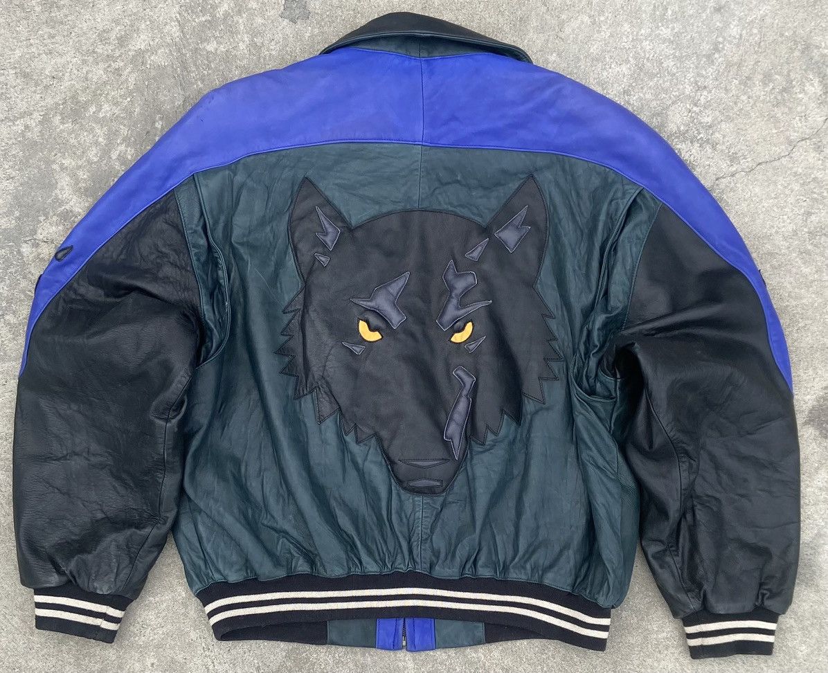 Michael Hoban 🟤Vintage American Basic Leather Jacket Like Michael Hoban🟤 Size US L / EU 52-54 / 3 - 12 Thumbnail