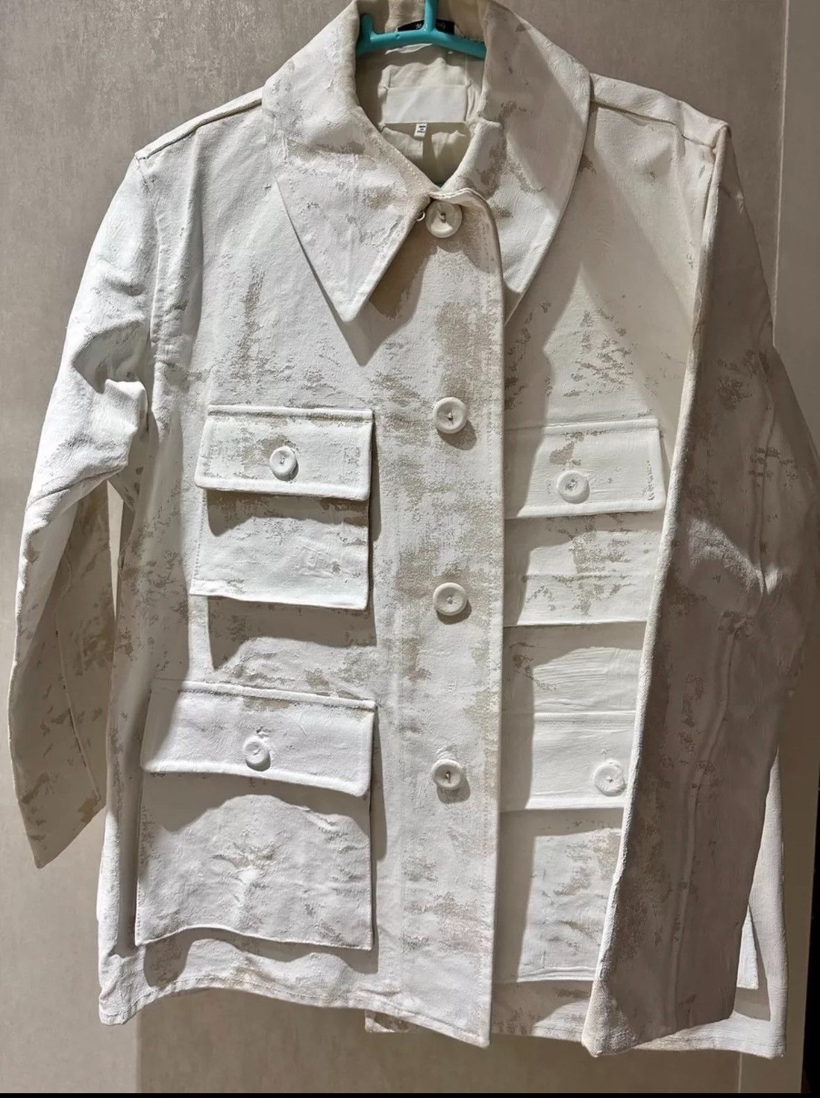 Maison Margiela Maison Margiela 20ss the same painted jacket 2501-Nextarro Size XS / US 0-2 / IT 36-38 - 2 Thumbnail