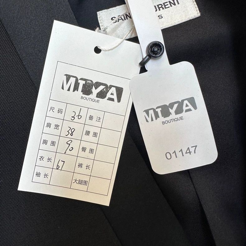 Saint Laurent Paris saint Laurent parisClassic suit jacket 2503-Nextarrow Size XS / US 0-2 / IT 36-38 - 7 Thumbnail