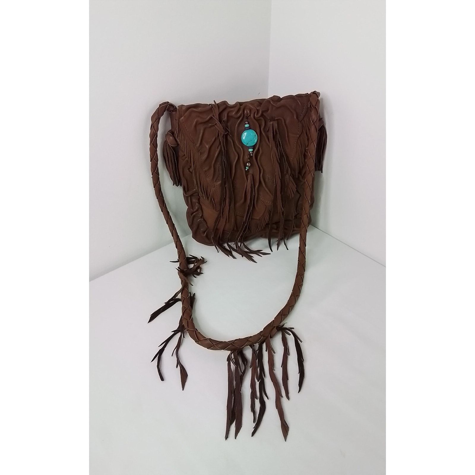 Other Freelance Design USA Purse Leather Brown Handbag NWT Size ONE SIZE - 6 Thumbnail