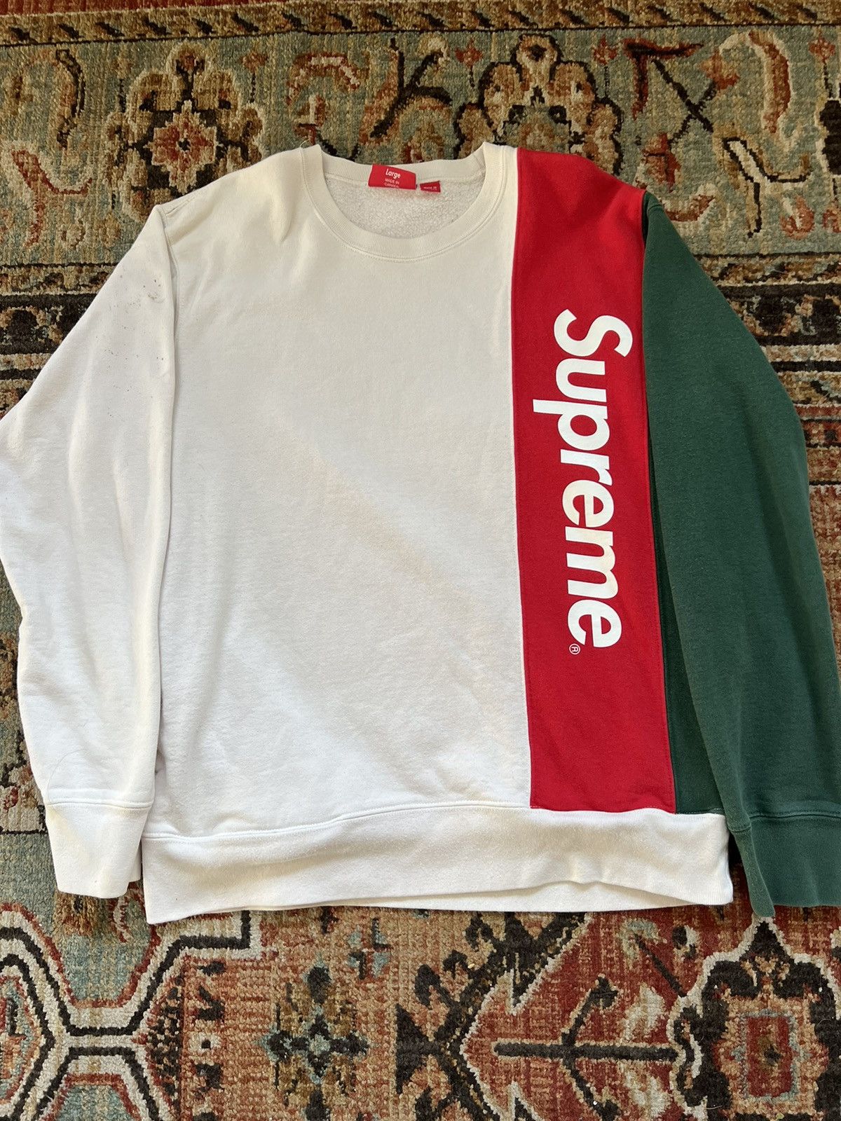 Supreme-Panelled-Crewneck-