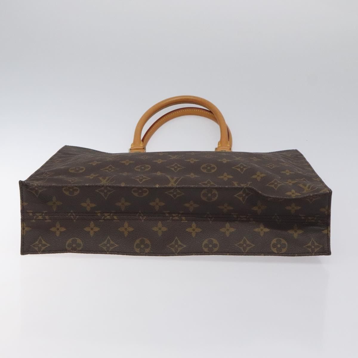 Louis Vuitton LOUIS VUITTON Monogram Sac Plat Hand Bag M51140 Size ONE SIZE - 5 Thumbnail