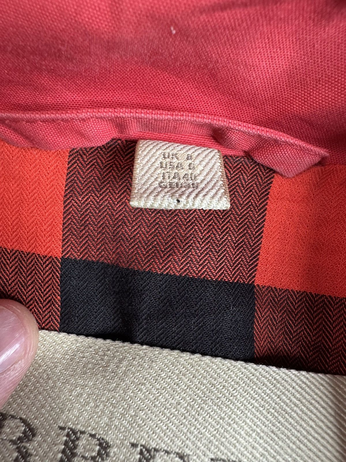 Burberry × Vintage Blazers Burberry Brit Woman Nova Check Jacket Size S / US 4 / IT 40 - 6 Thumbnail