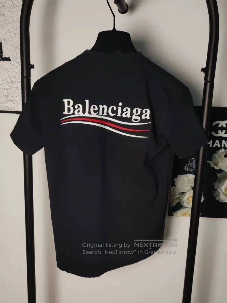 Balenciaga Balenciaga Wave Embroidery Short Sleeve. Size US S / EU 44-46 / 1 - 2 Thumbnail