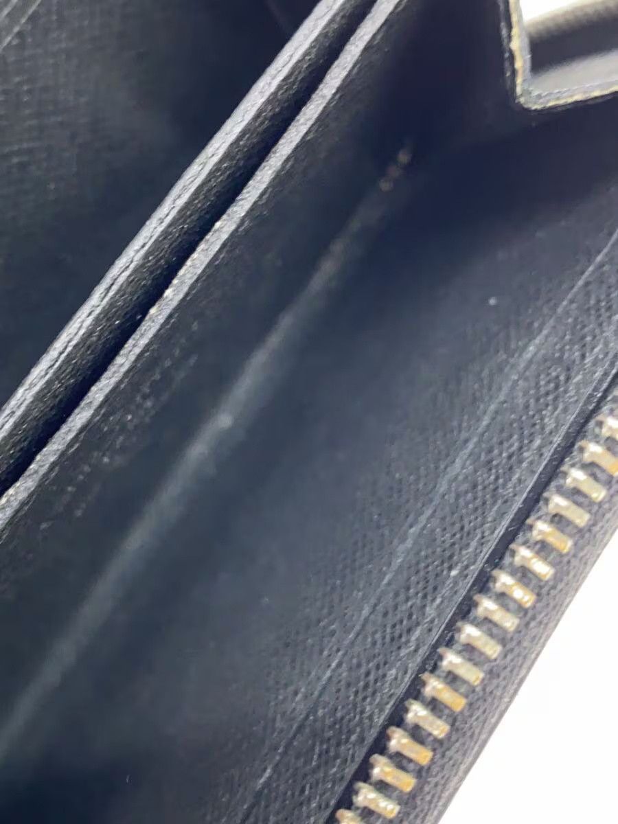 Louis Vuitton Louis Vuitton Taiga Zippy Coin Purse Cowhide Black Size ONE SIZE - 5 Thumbnail