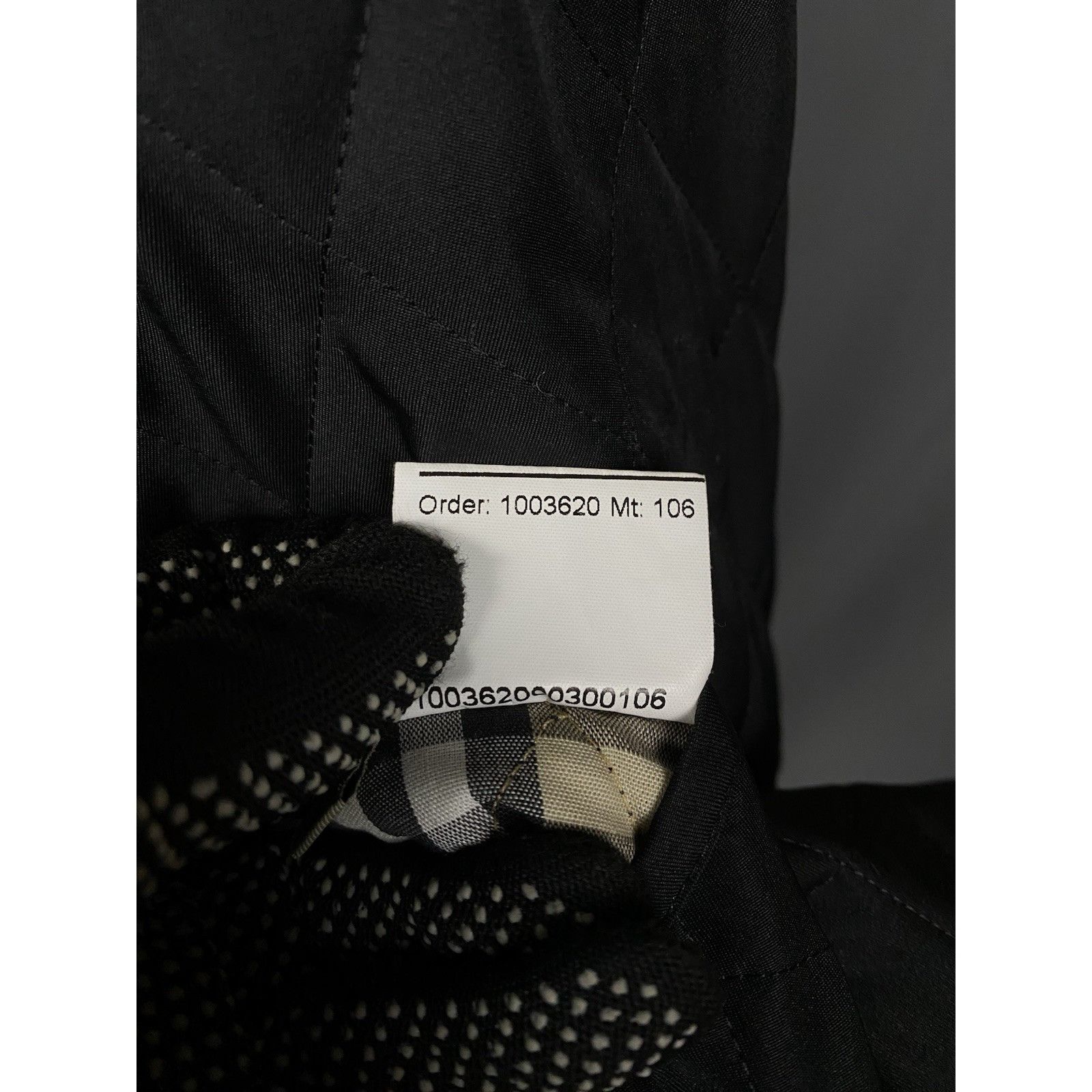 Burberry Burberry Nova Check Lining Women's Black Quilted Jacket Size Size S / US 4 / IT 40 - 11 Thumbnail