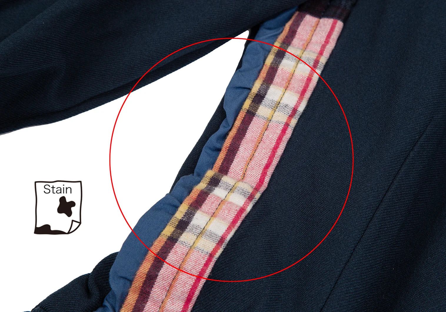 Comme des Garcons Homme Plus Seamline Design Polyester Jacket in Navy Blue, Size S Size US S / EU 44-46 / 1 - 7 Thumbnail