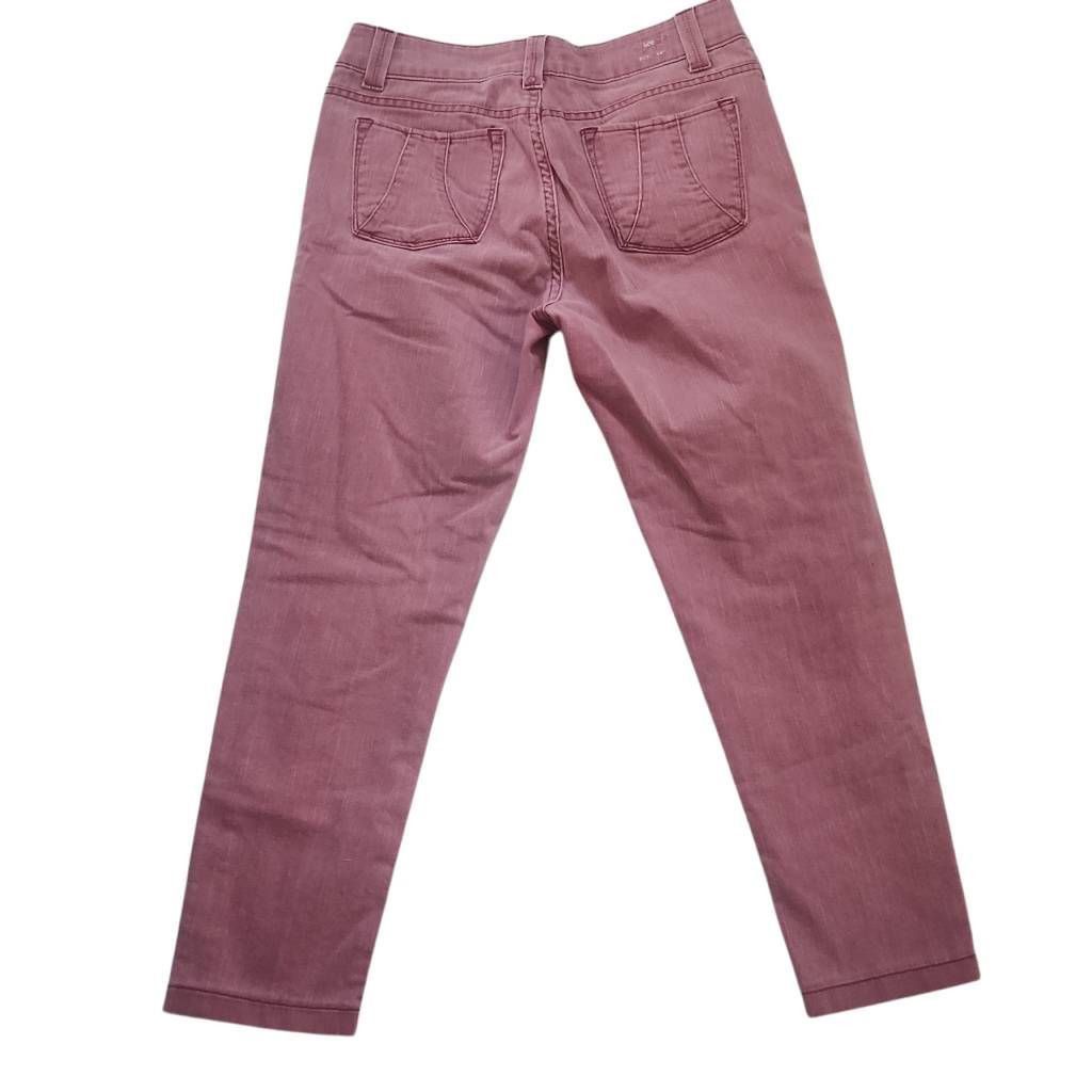 Lee Lee Women's Size 10 Medium Pink Shapetastic Hidden Hold Regular Fit Jeans Size 32" / US 10 / IT 46 - 8 Thumbnail