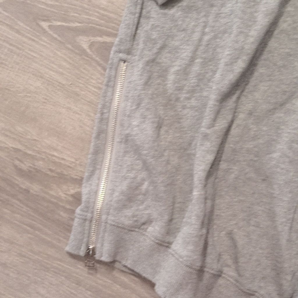 Pam & Gela Pam & Gela Destroyed Off The Shoulder Gray Dress Size P Size ONE SIZE - 5 Thumbnail