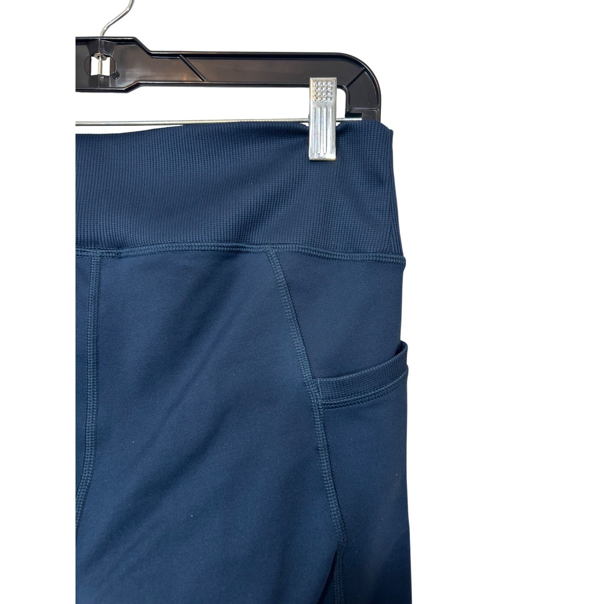 Adidas Adidas Women’s COLD.RDY Golf Leggings Navy Blue M Logo Pocke Size 29" - 18 Thumbnail