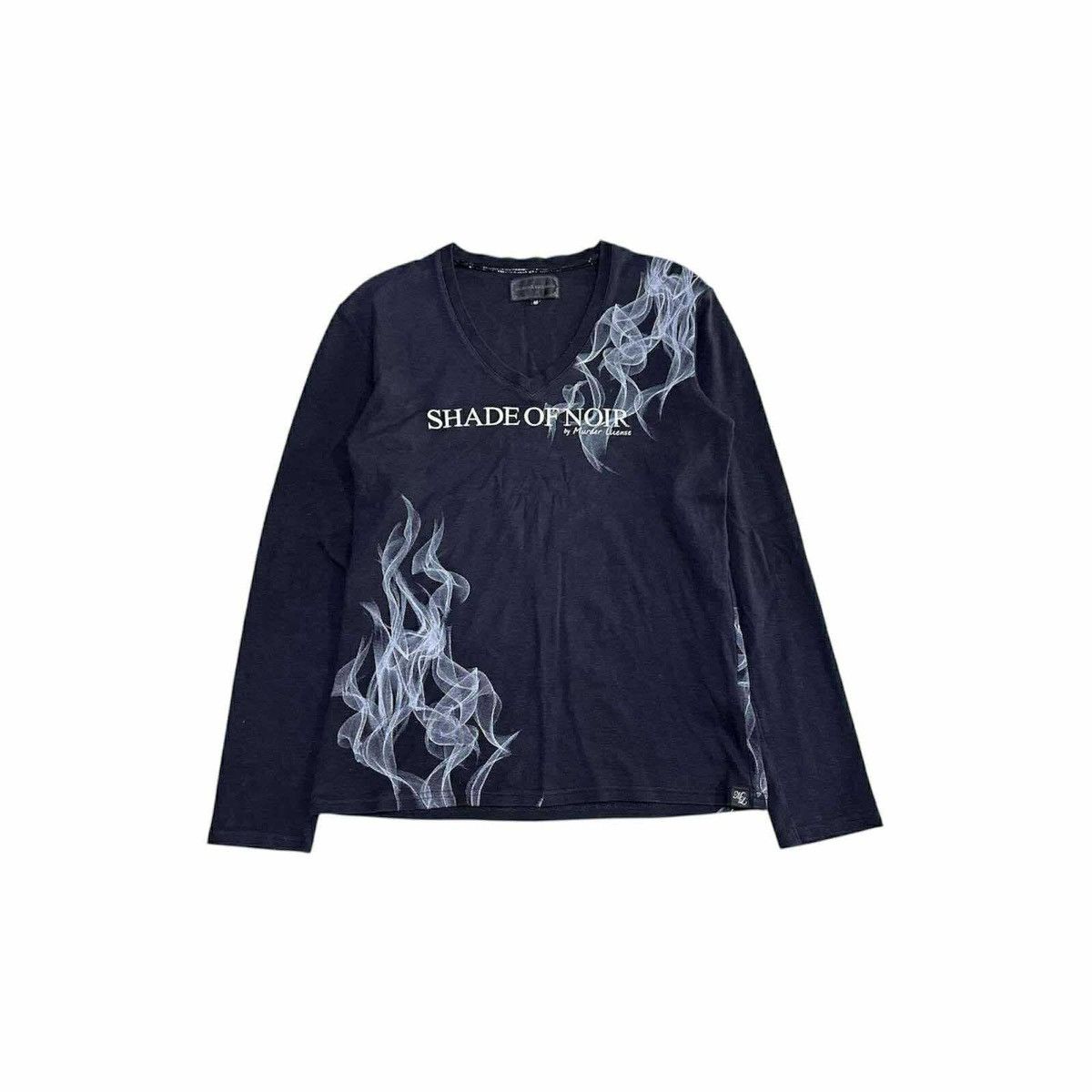 If Six Was Nine 🔥Sick Y2K Murder License Smoke Poem Long Sleeve Shirt Size US S / EU 44-46 / 1 - 1 Thumbnail