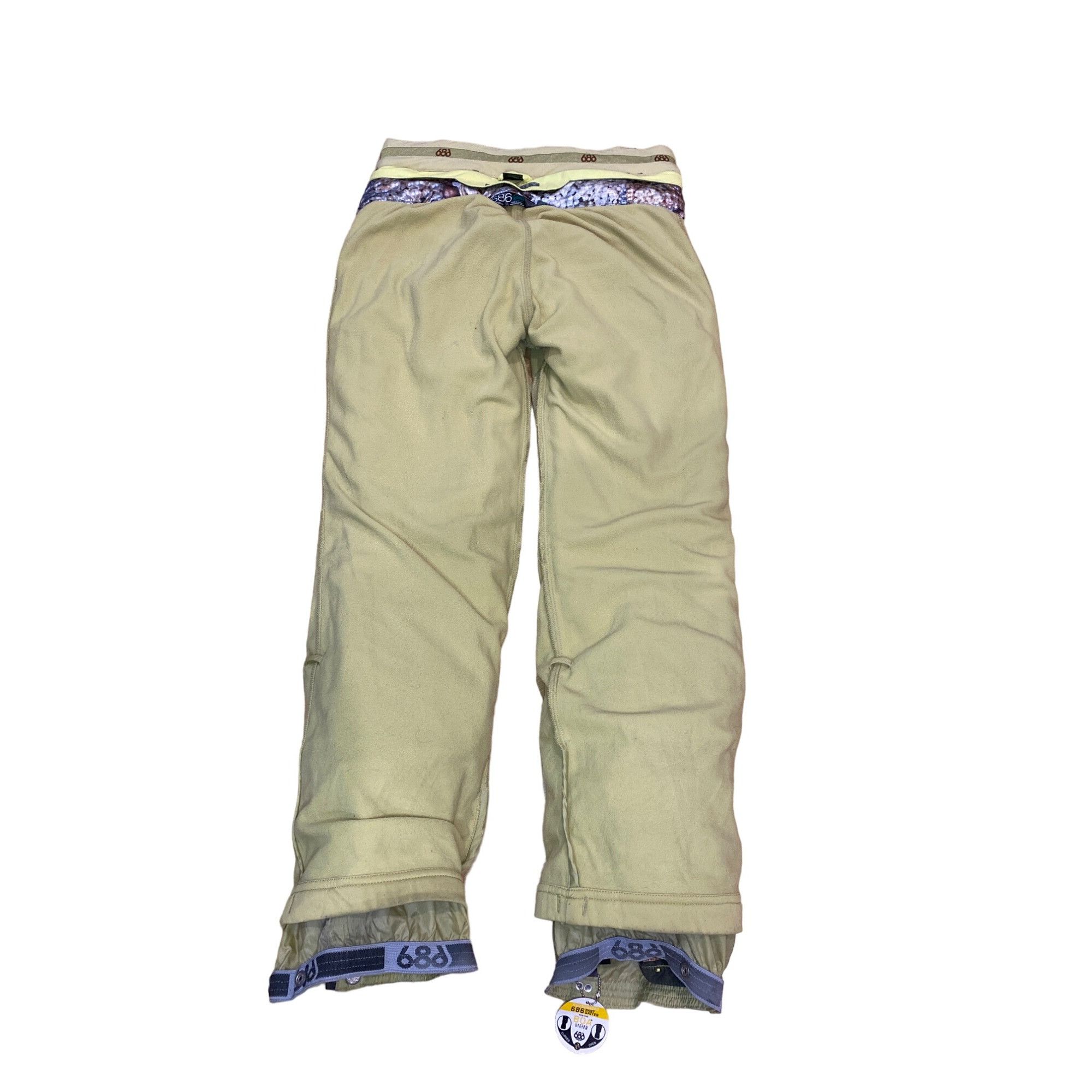 686 NWT 686 Smarty Original Cargo Ski Pants Zig Zag W's S Remove Size 28" / US 6 / IT 42 - 12 Thumbnail