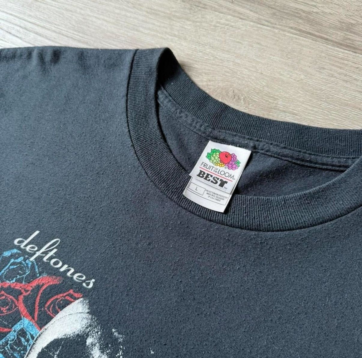 Vintage 2003 Deftones self titled album promo T Size US L / EU 52-54 / 3 - 3 Thumbnail