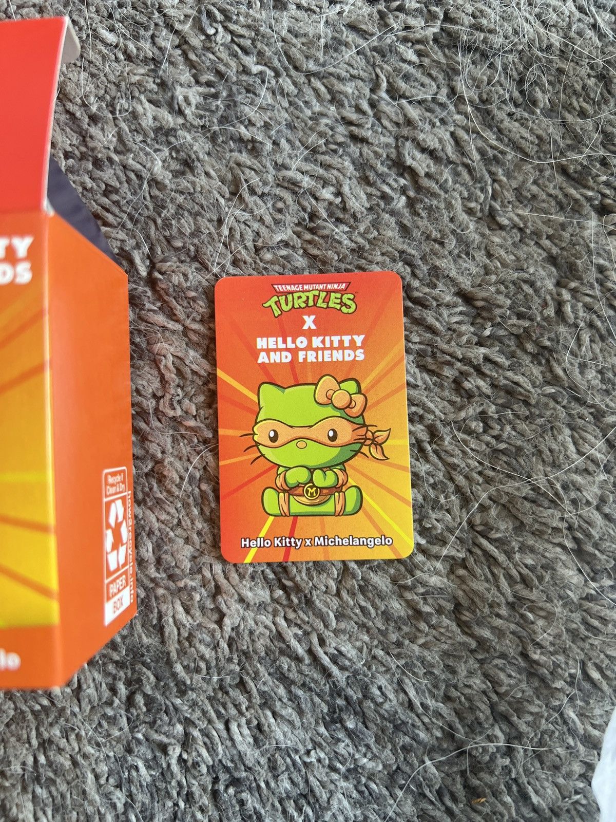 Nickelodeon TMNT X Hello Kitty And Friends Hello Kitty X Michelangelo Size ONE SIZE - 4 Thumbnail