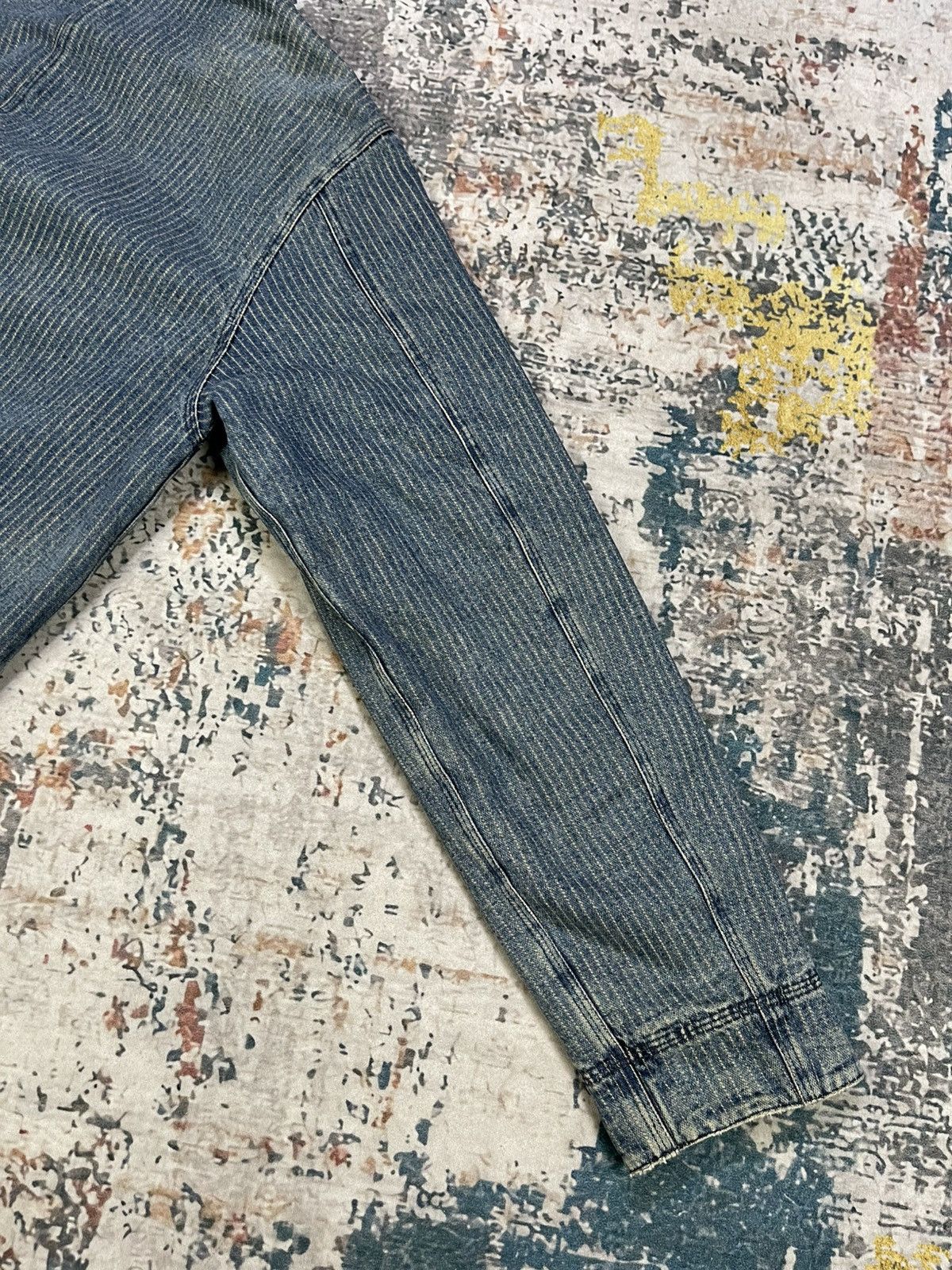 Fragment Design × Levi's Levi’s Fenom x Fragment Design Pinstriped Denim Jacket Size US M / EU 48-50 / 2 - 12 Thumbnail