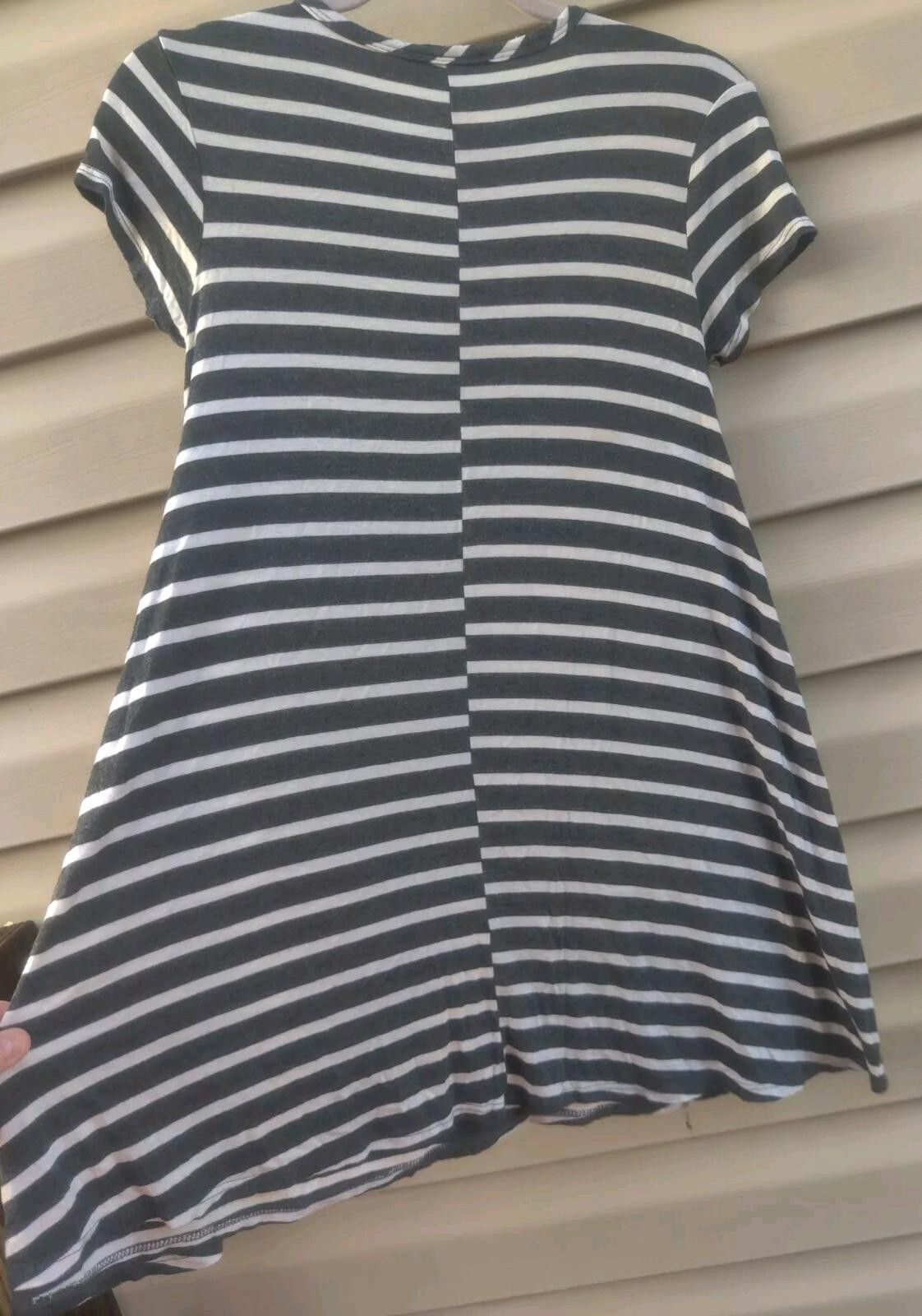 Other Forever Rose Couture Womens T Shirt Dress Striped Medium M Size M / US 6-8 / IT 42-44 - 4 Thumbnail