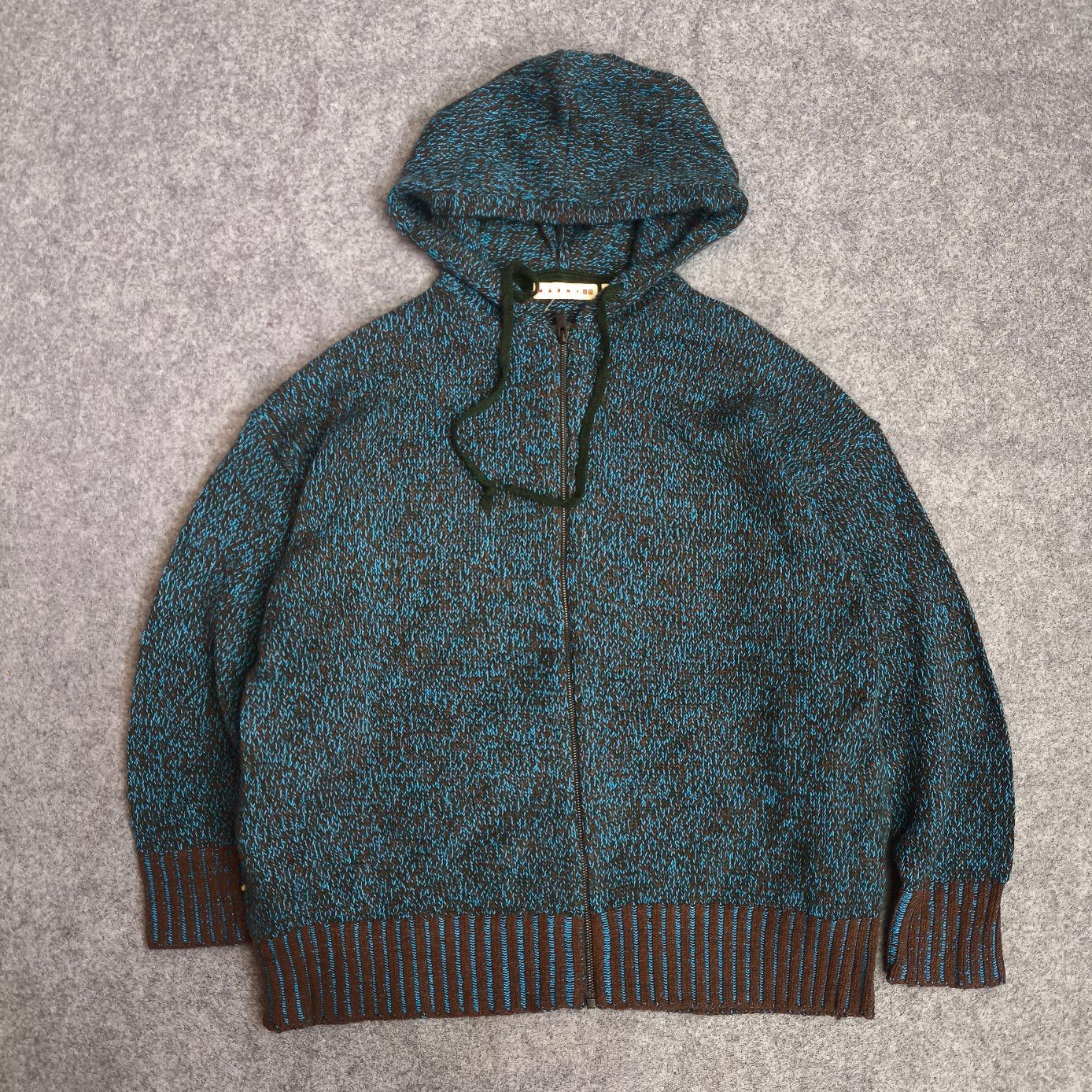 Marni × Uniqlo Marni Uniqlo knitwear sweater zip hooded Size US XXL / EU 58 / 5 - 1 Thumbnail