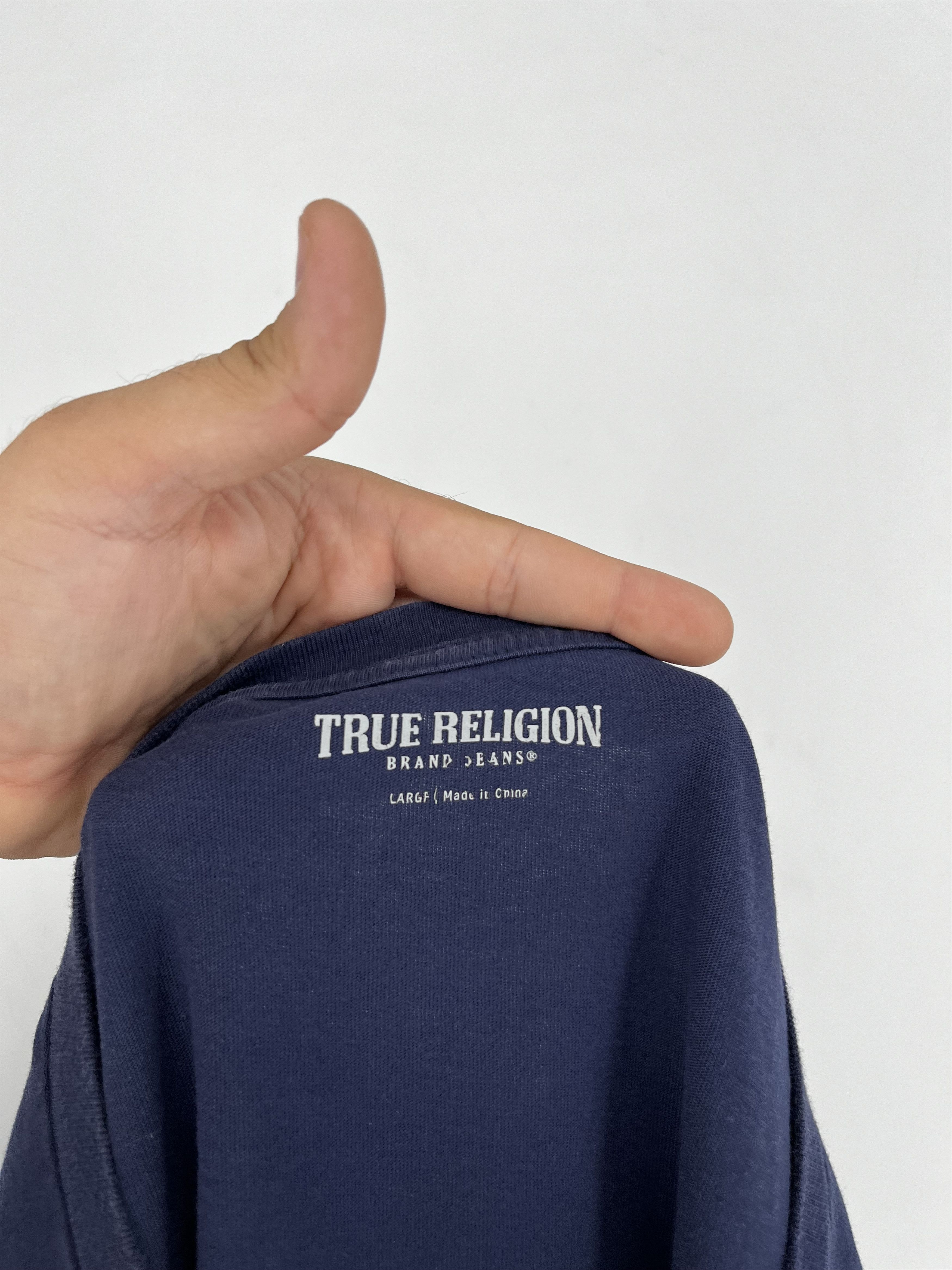Japanese Brand True Religion Big Buddha Chief Keef Style Rap T Shirt Size US L / EU 52-54 / 3 - 10 Thumbnail