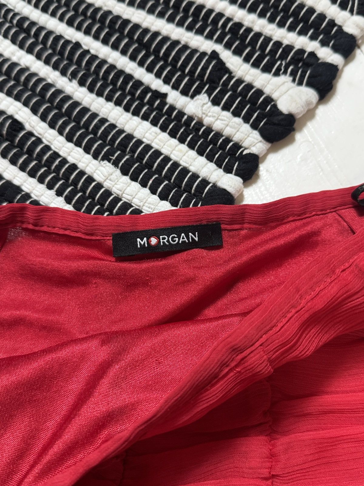 Morgan De Toi VINTAGE MORGAN DE TOI RUSHES 2000s MINI SKIRT Size 28" / US 6 / IT 42 - 4 Thumbnail