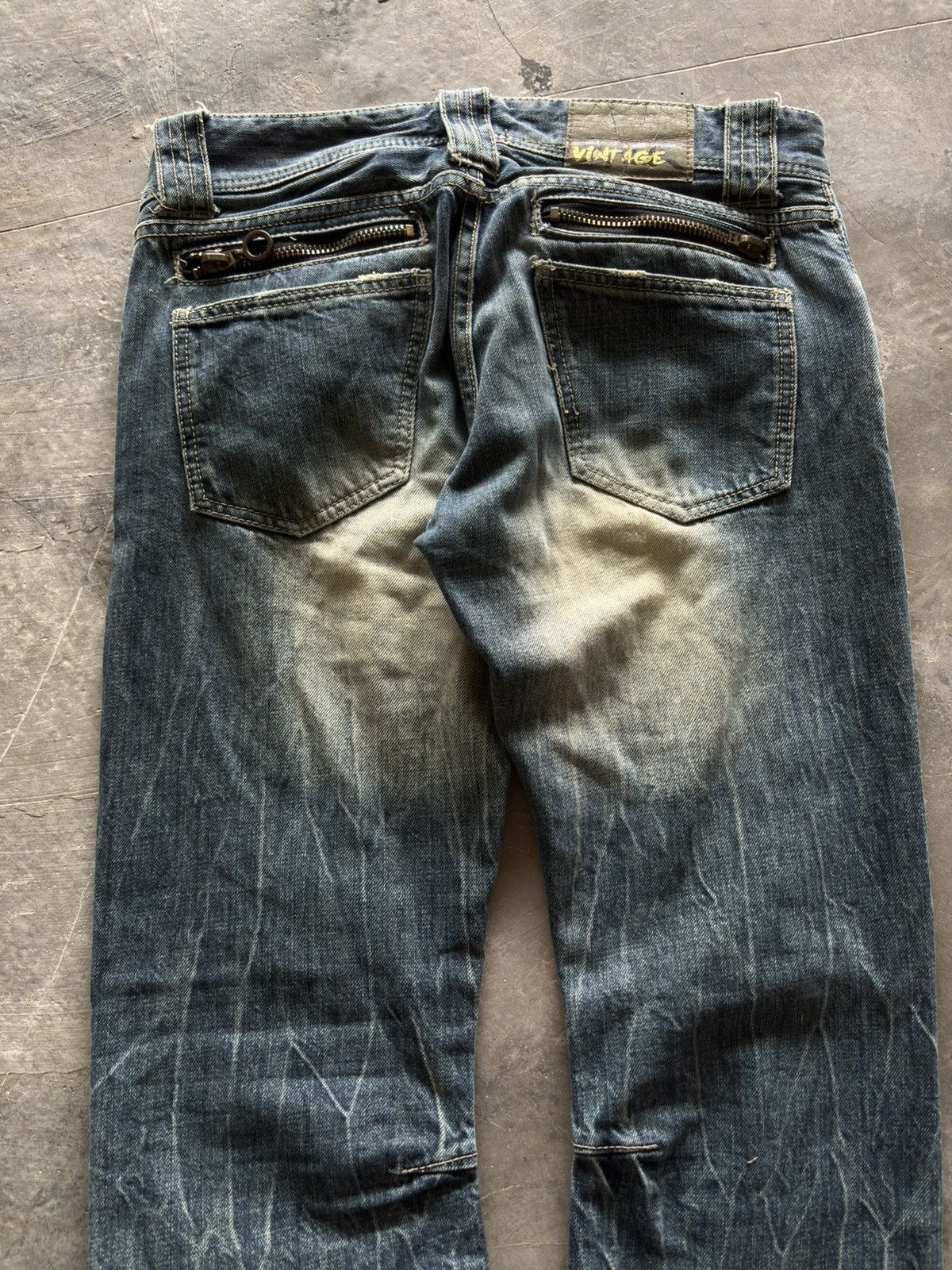 If Six Was Nine BACK VINTAGE japanese denim rusty washed punk grunge style Size US 32 / EU 48 - 12 Thumbnail