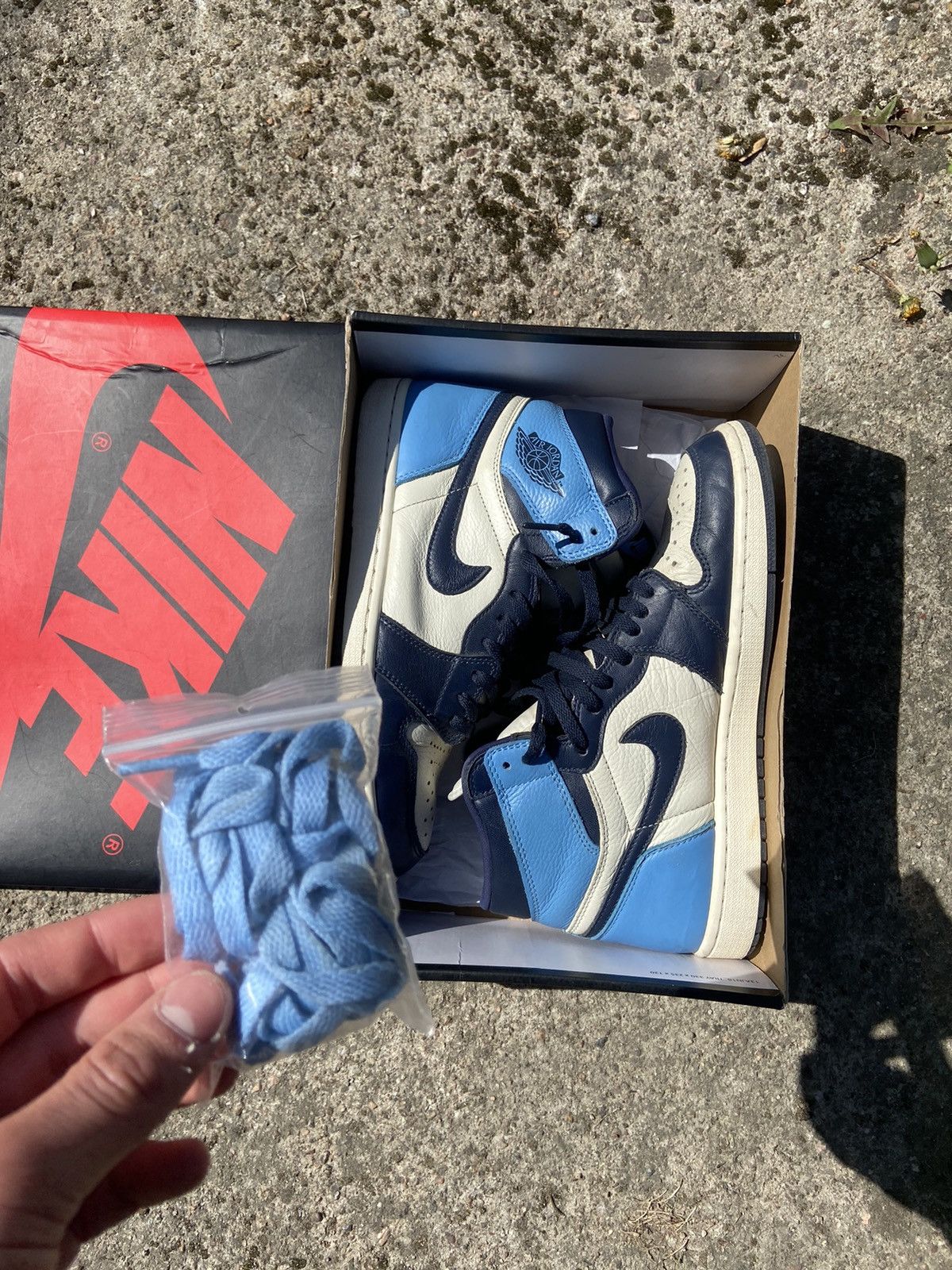 Jordan Brand Jordan 1 Obsidian Size US 10.5 / EU 43-44 - 7 Thumbnail
