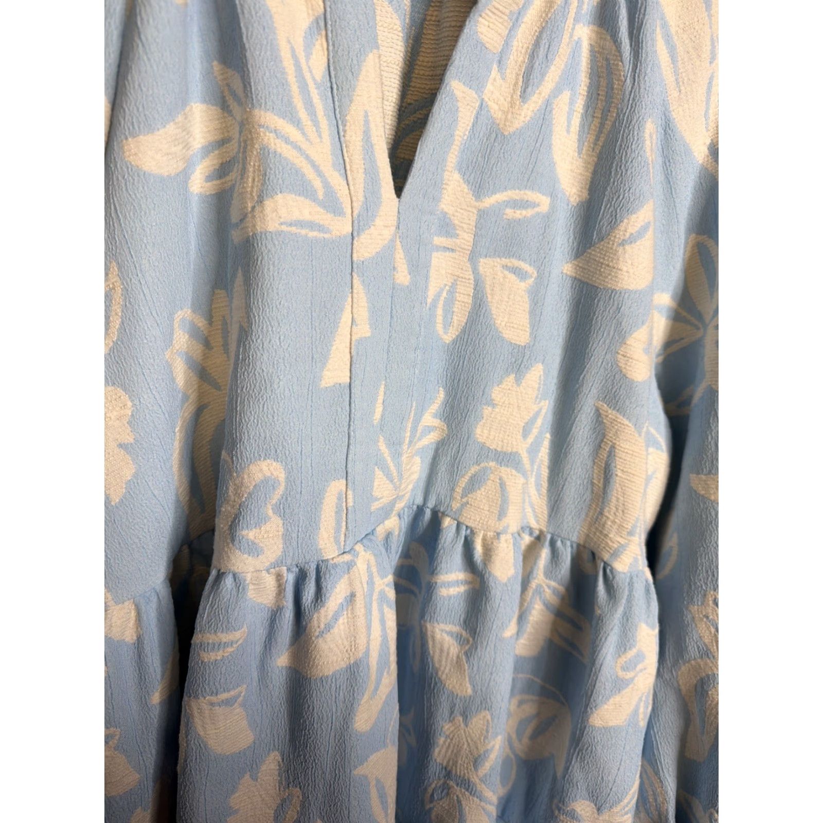 Stine Goya STINE GOYA Jasmine Dress The Life of a Tulip Blue Mini Short L Womens STINE GOYA Color Blue Size L 22” Pit to Pit 37” Back Hem Size L / US 10 / IT 46 - 3 Thumbnail