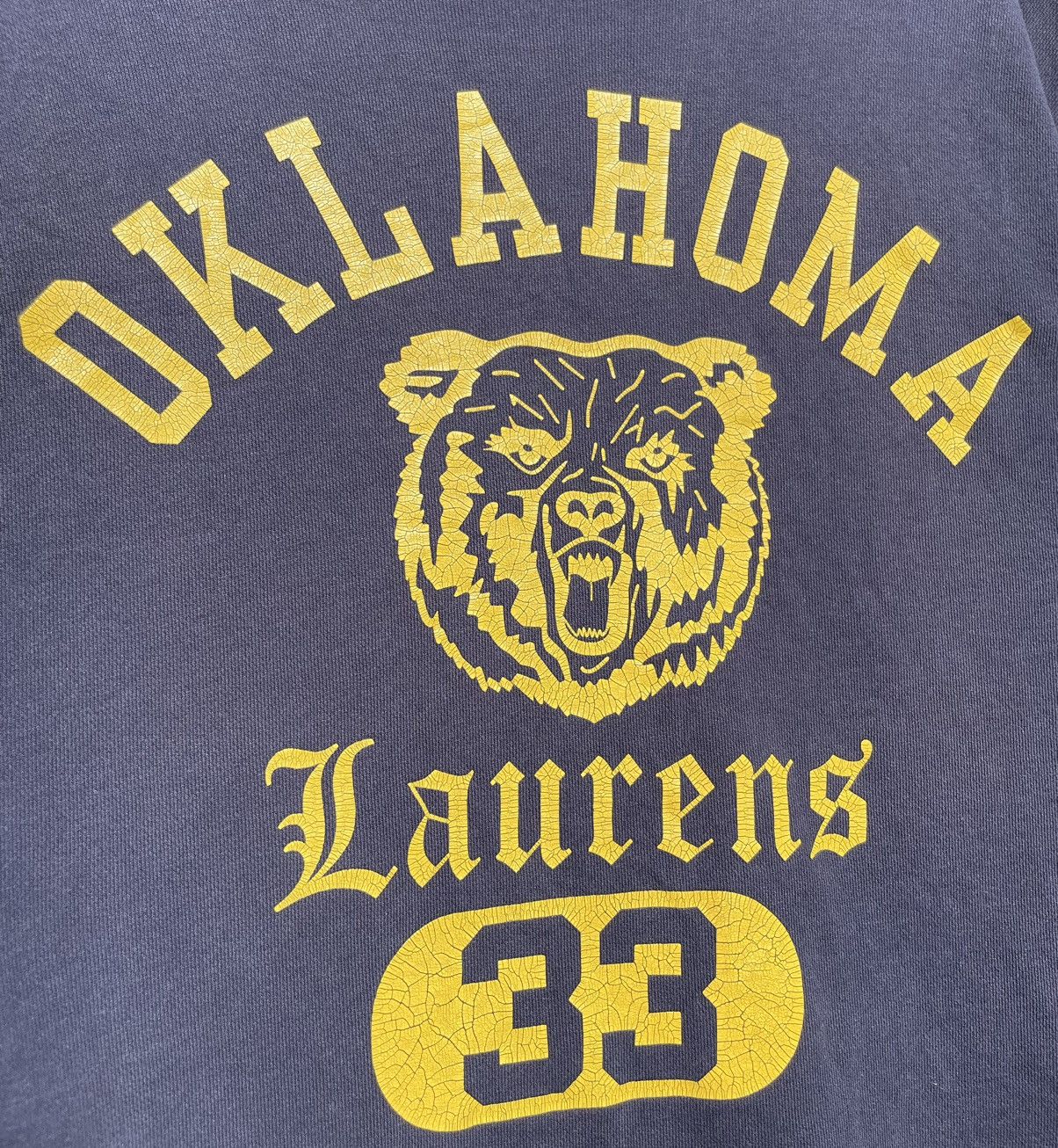 Champion RARE🔥 Vintage 90s Oklahoma Laurens American University Size US XL / EU 56 / 4 - 4 Thumbnail