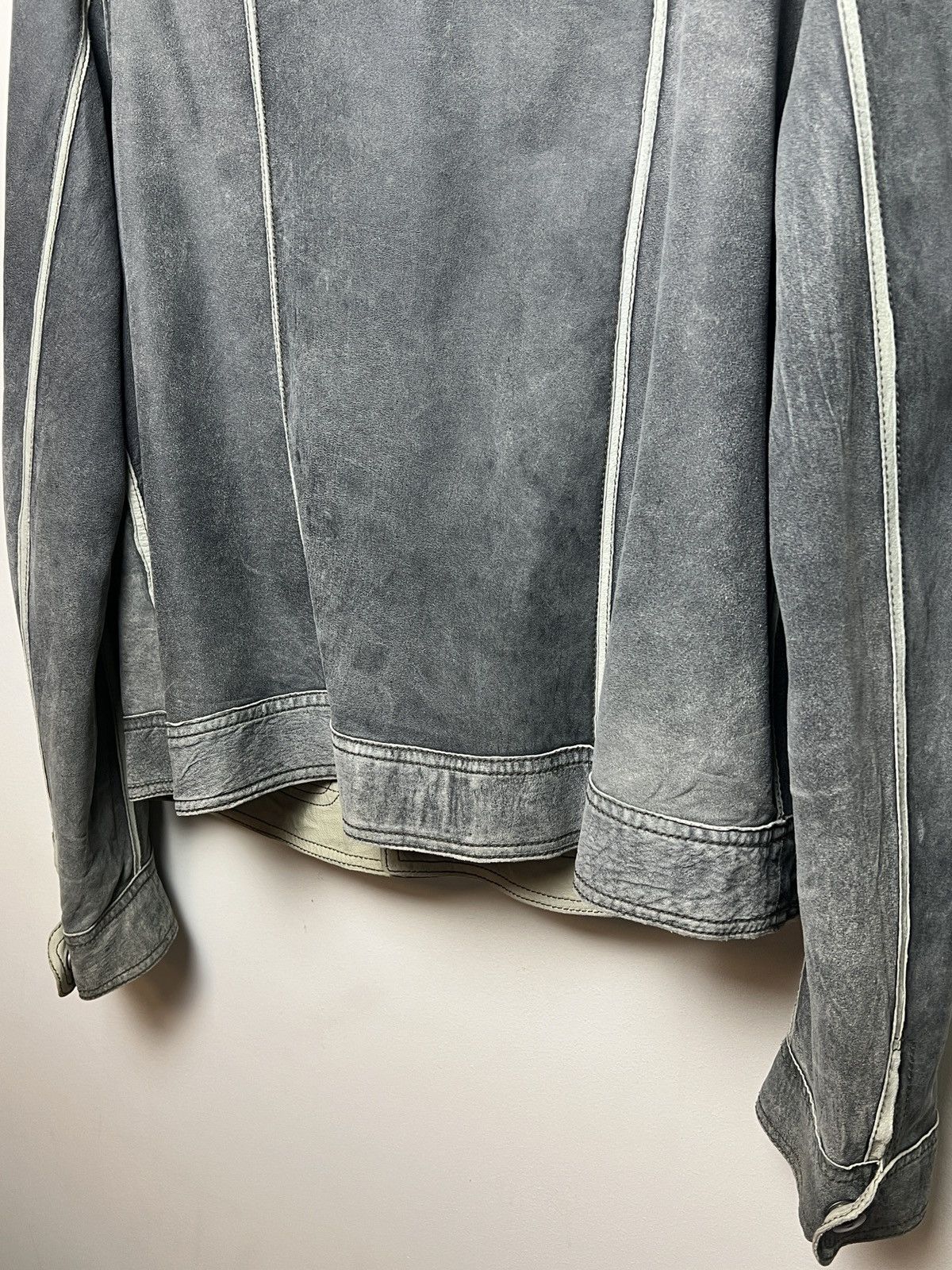 Giorgio Armani armani y2k reversible leather/suede jacket Size US L / EU 52-54 / 3 - 10 Thumbnail