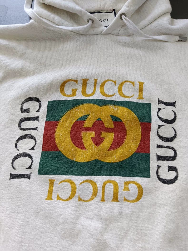 Gucci Gucci Classic logo hooded sweatshirt 2504-Nextarrow Size US S / EU 44-46 / 1 - 3 Thumbnail