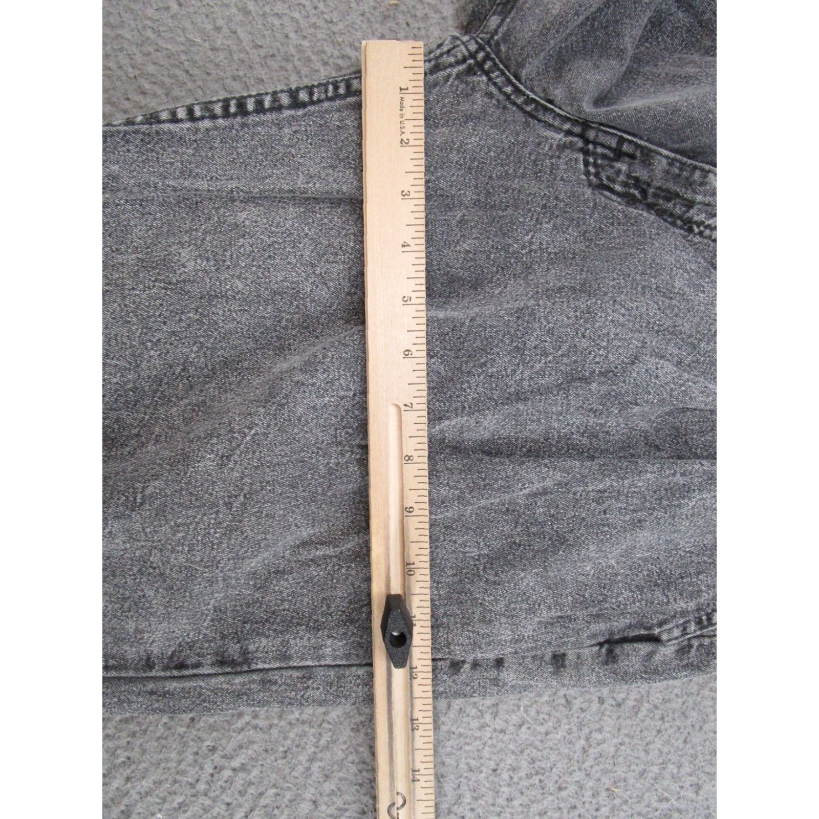 Levi's VINTAGE Levi's SILVERTAB Jeans Baggy Taper High Waist Pleated 30x33 Denim Black 80s Men Jeans 5-Pocket Mens Size US 30 / EU 46 - 7 Thumbnail