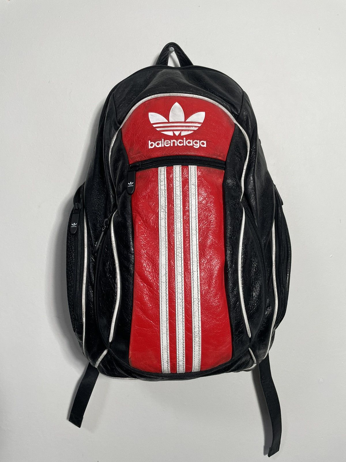 BALENCIAGA　adidas　ラージバックパック Balenciaga - x Adidas leather backpack Balenciaga