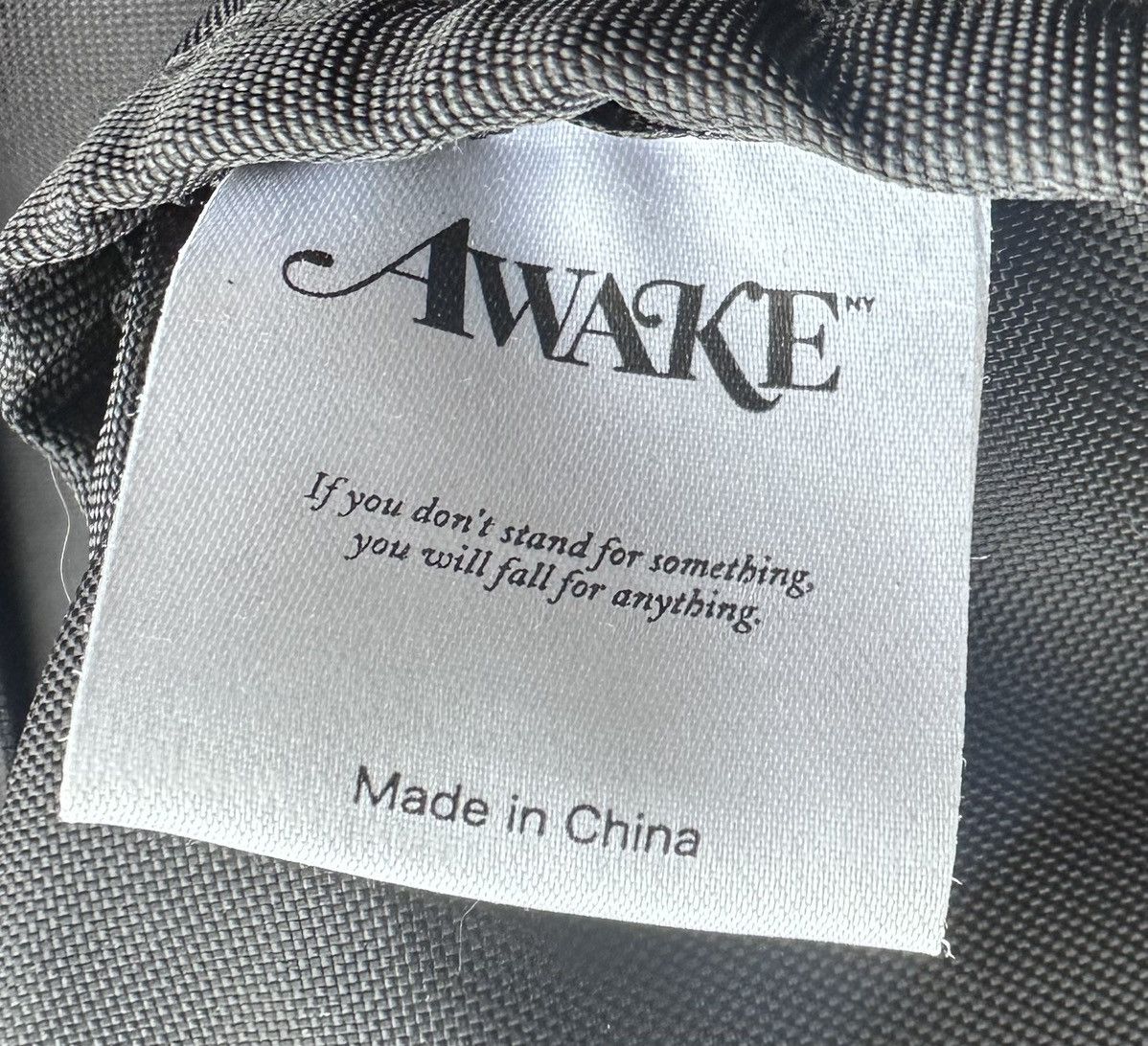 Awake NY Awake NY 3m Reflective Logo Duffle Bag Black Size ONE SIZE - 8 Thumbnail