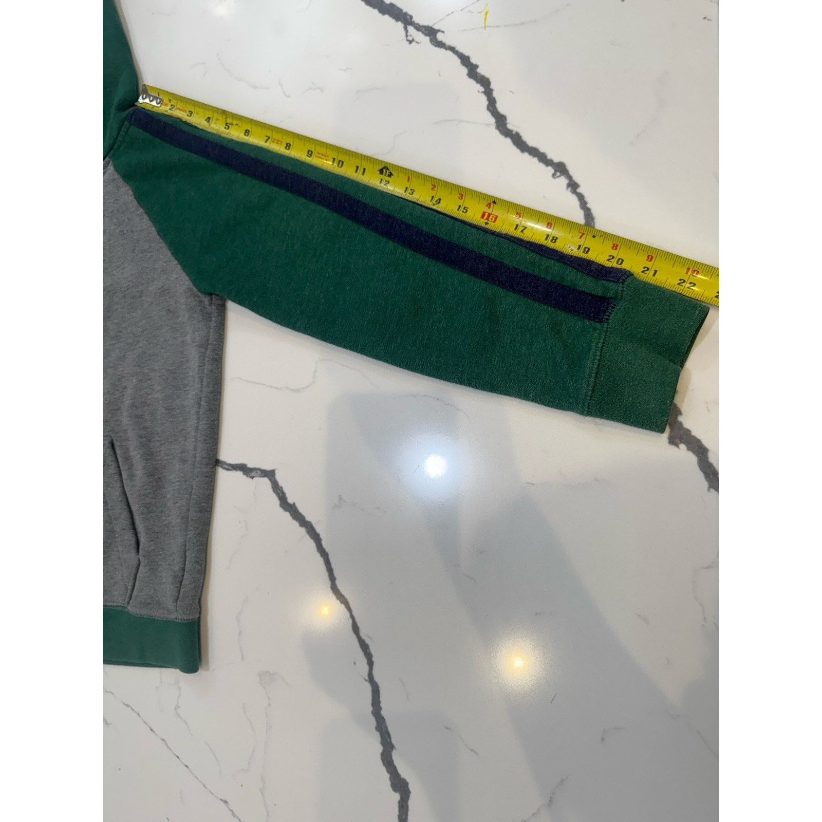 Other Cat & Jack Boys Hoodie Zip Up Sweatshirt Green/Gray M (8/10) Size US M / EU 48-50 / 2 - 5 Thumbnail