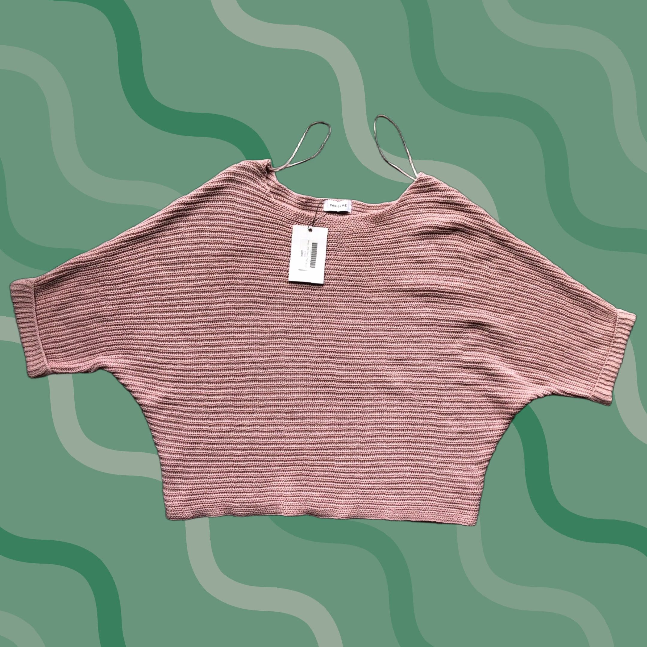 Vintage VINTAGE Paris & Me Sweater Pullover Knit Pink L Ladies Pullover Knit Blush Pink Large NWT MSRP 98 Size L / US 10 / IT 46 - 1 Thumbnail