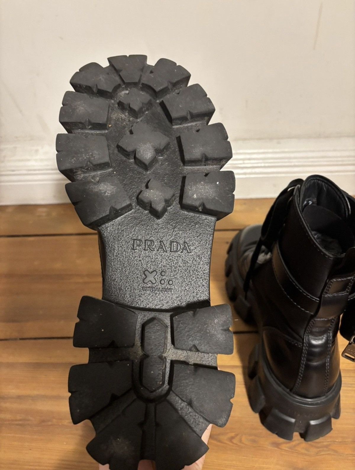 Prada Prada Monolith Combat Boots with Pouches Size 9 Size US 9 / EU 42 - 11 Thumbnail