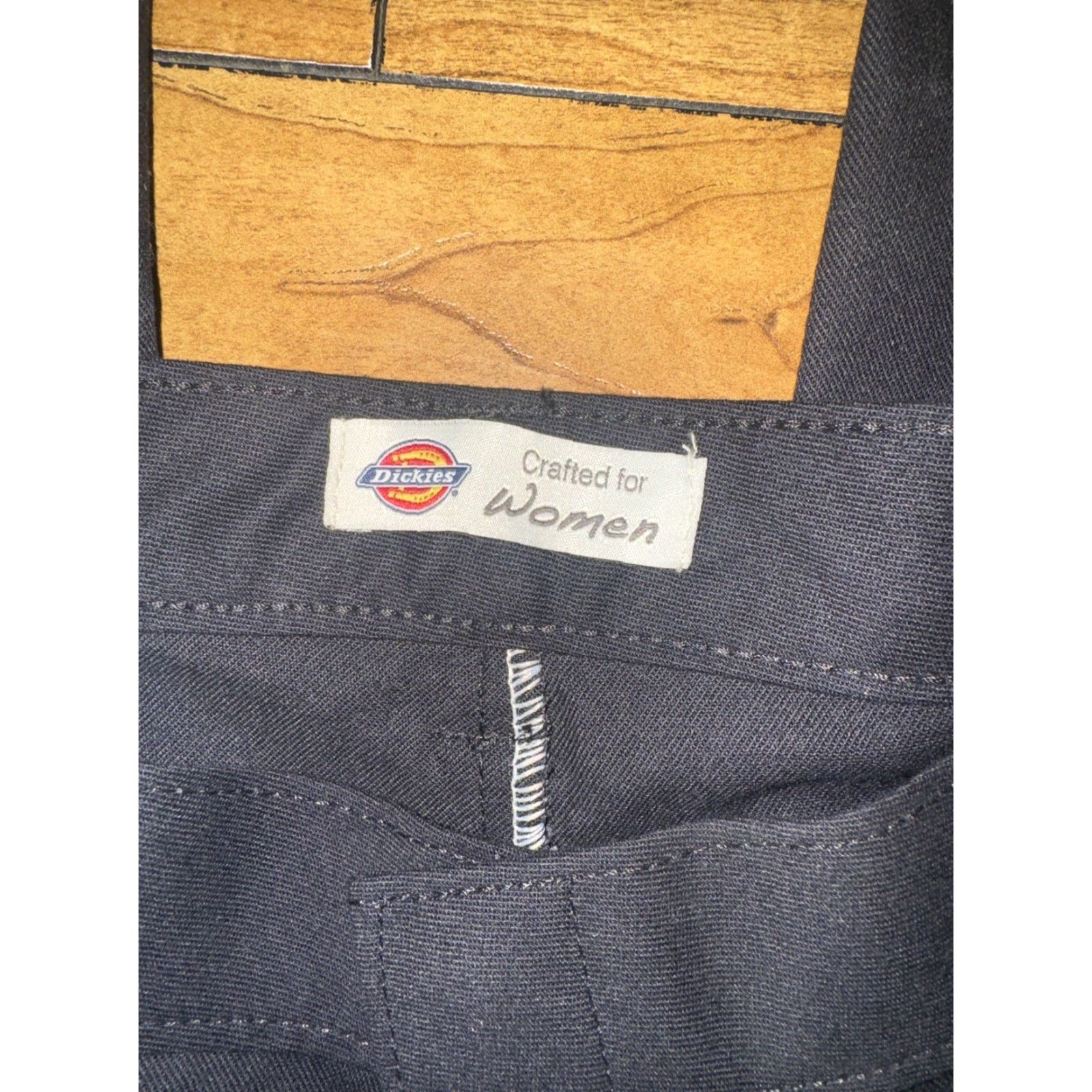 Dickies Dickies Women Chino Pants 35x36 Black BNWT Regular Pants Women 35 Chino BNWT Black Described Size 24" / US 00 / IT 34 - 3 Thumbnail