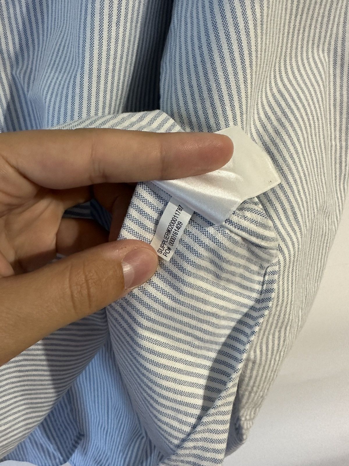 Ralph Lauren Ralph Lauren Classic Striped Cotton Button Up Shirt Size US XXL / EU 58 / 5 - 9 Thumbnail