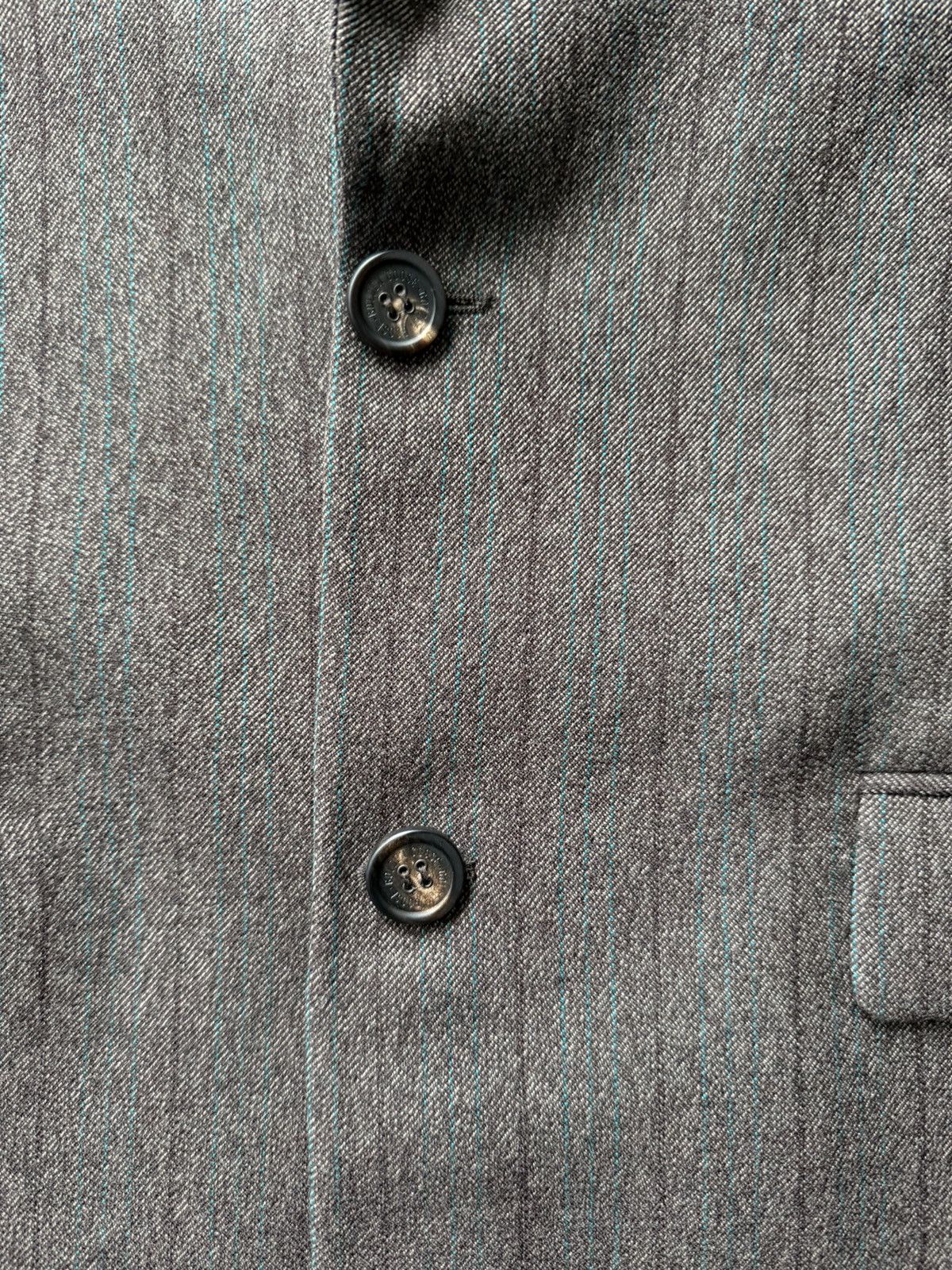 Golden Goose Golden Goose F25 Single-Breast Blazer — IT 48 | Dk Br Stripe Size 48R - 2 Thumbnail