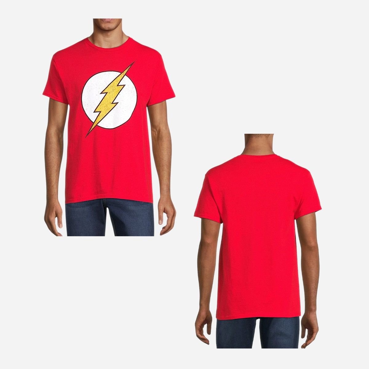DC Comics The Flash DC Comics Men’s Red Graphic T-Shirt Sz L Size US L / EU 52-54 / 3 - 3 Thumbnail