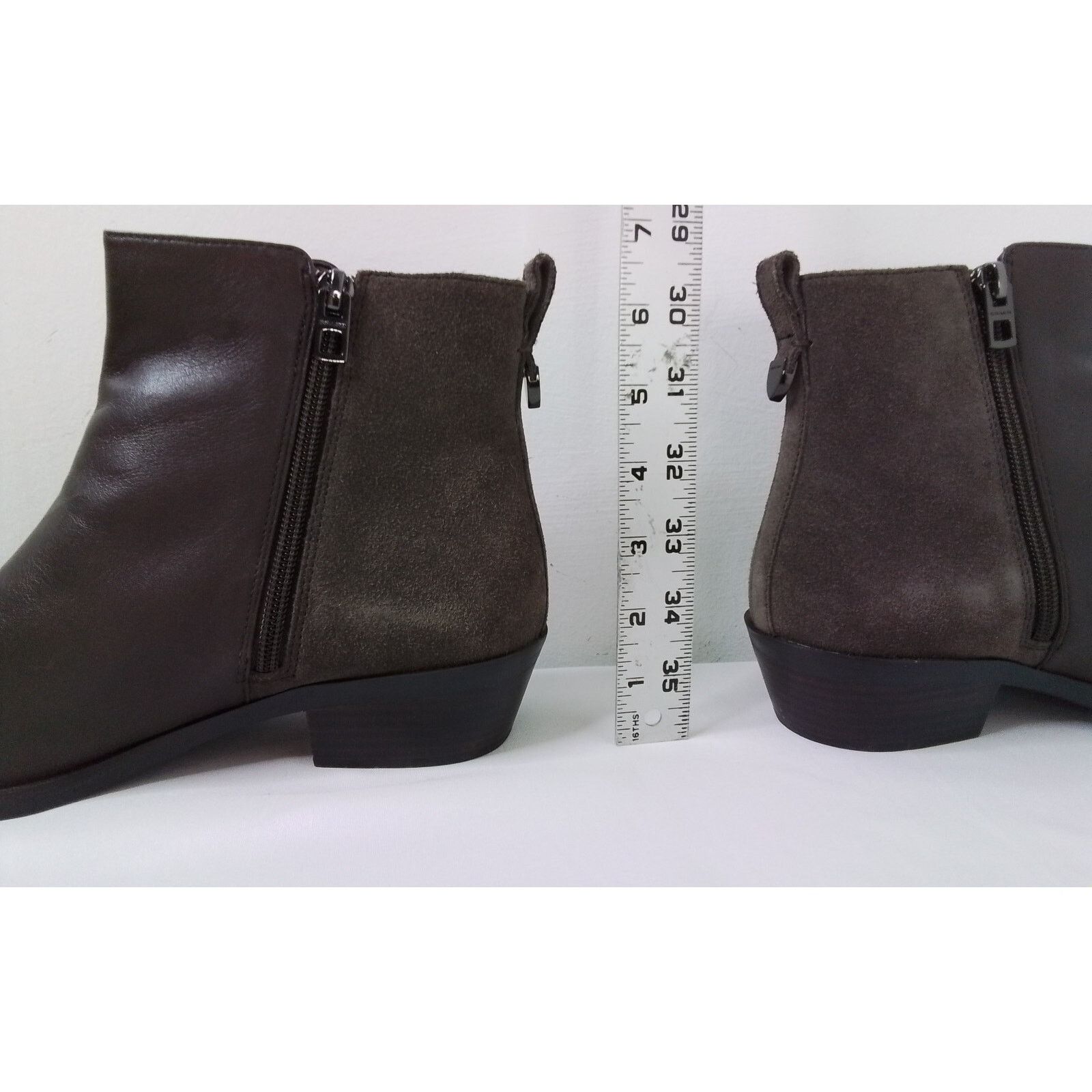 Coach Coach Boots Women's 8.5 Carmen Semi Mat Calf Suede Mink/Mink Size US 8.5 / IT 38.5 - 8 Thumbnail