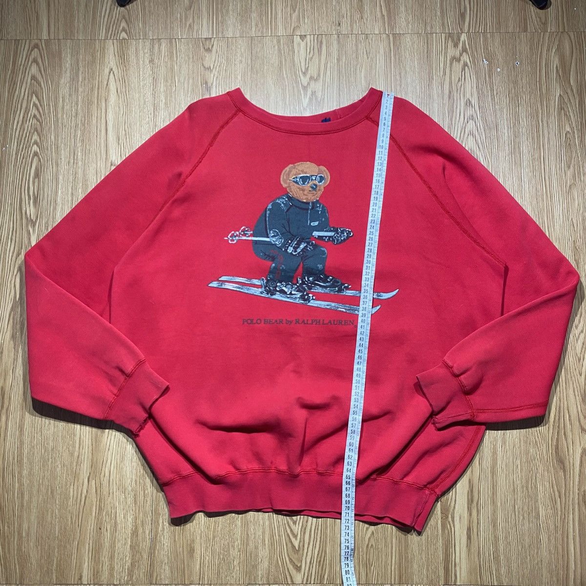 Polo Ralph Lauren × RRL Ralph Lauren × Vintage Crewneck Polo Bear Ski 90’s OG Vintage Size US XL / EU 56 / 4 - 7 Thumbnail