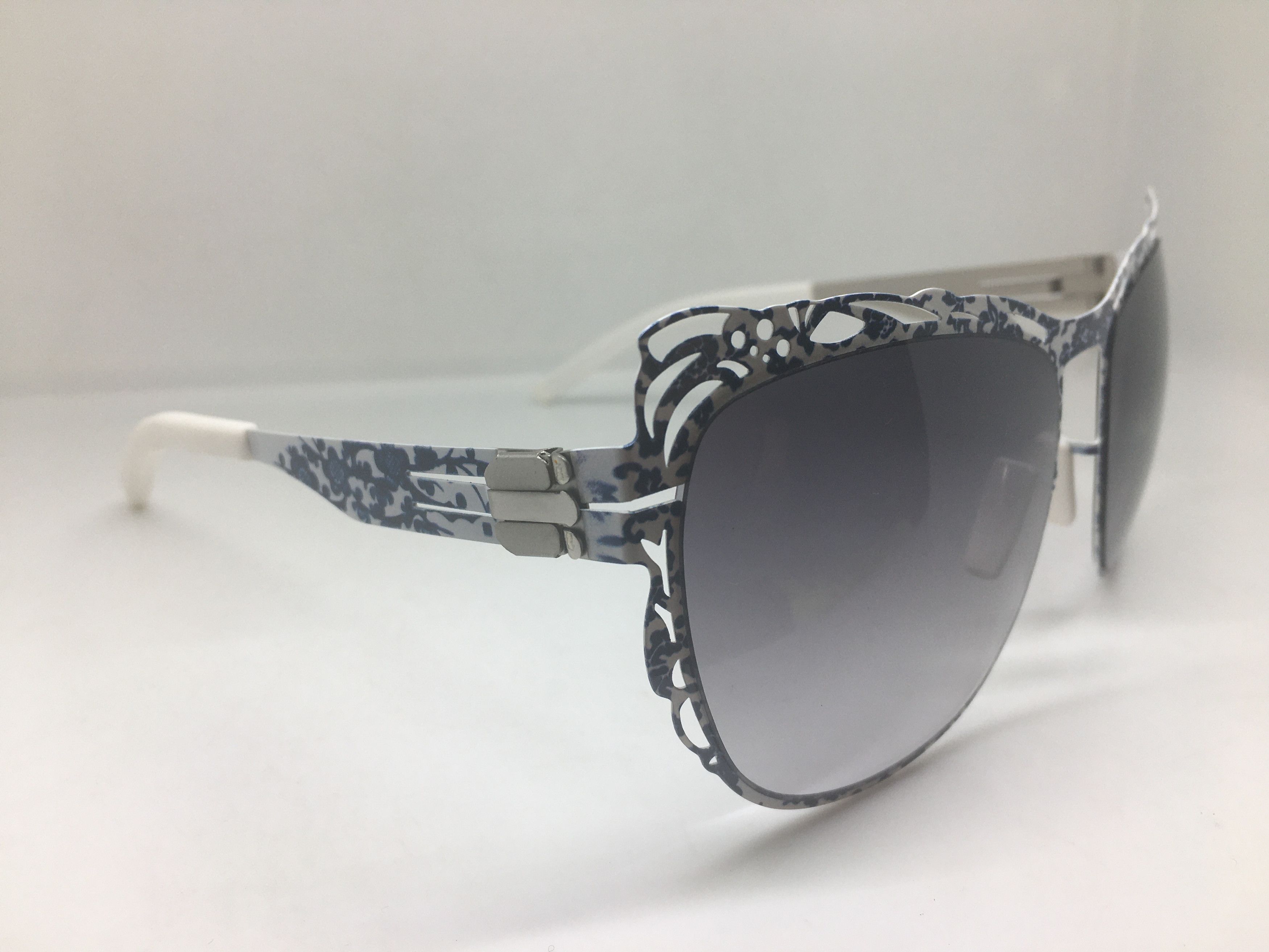Other AC Berlin blue white porcelain Alloy Oversize Sunglasses Size ONE SIZE - 2 Thumbnail