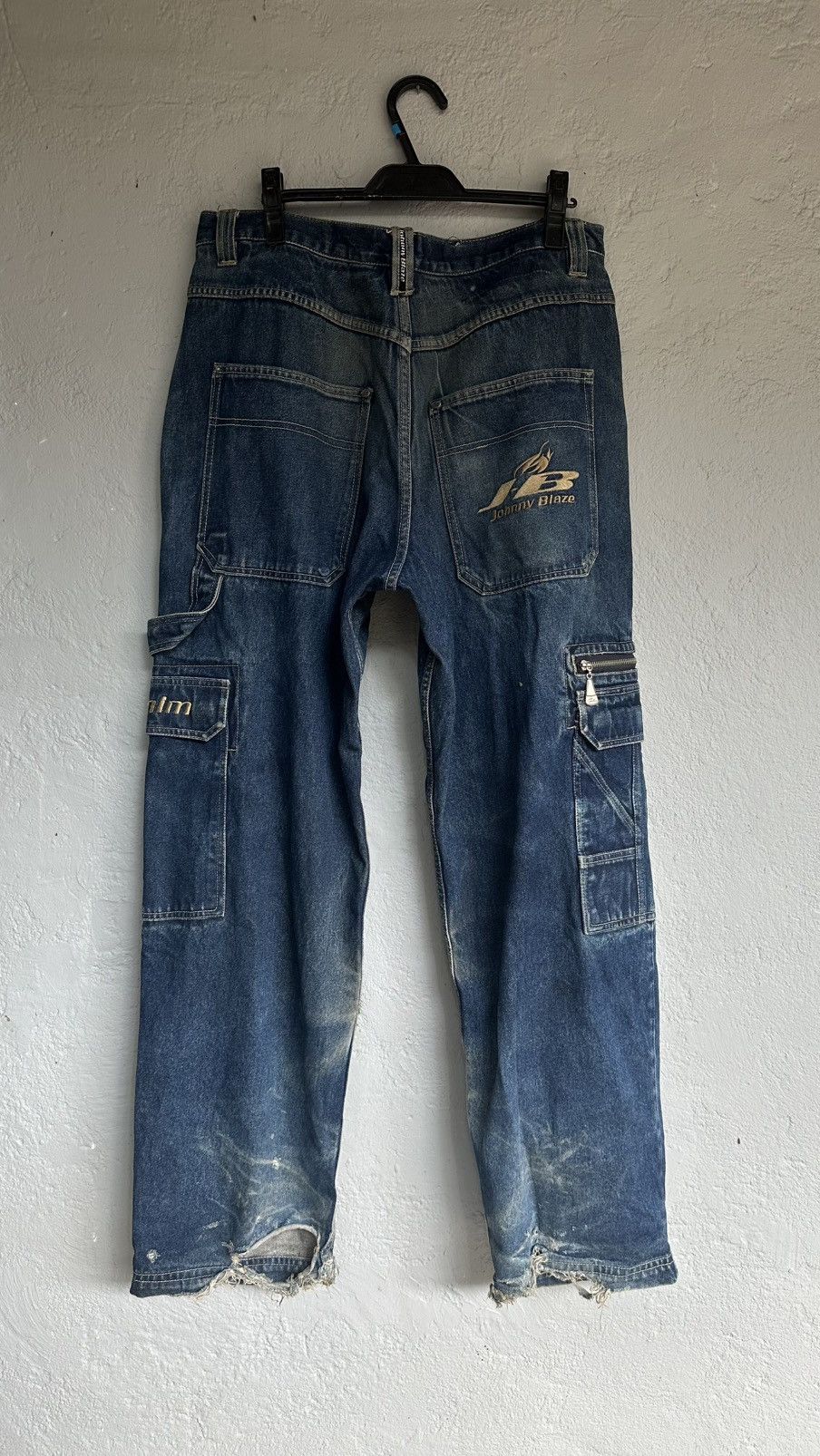 Denim & Co. Johnny Blaze Carpenter JB Denim Jeans Size US 36 / EU 52 - 2 Thumbnail